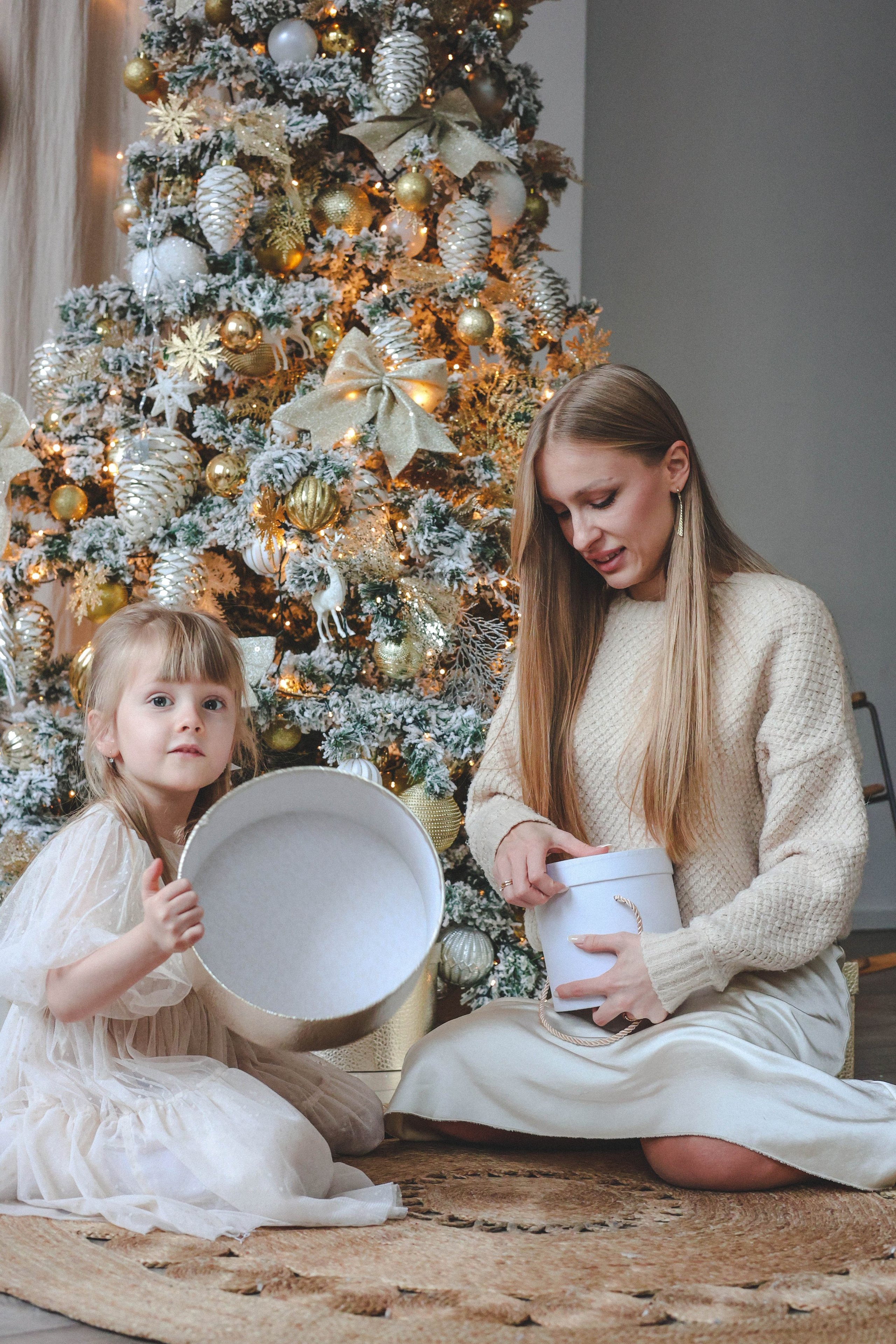 Новогодняя история «Кира и ее семья». Фотограф в Москве Анастасия Калинина