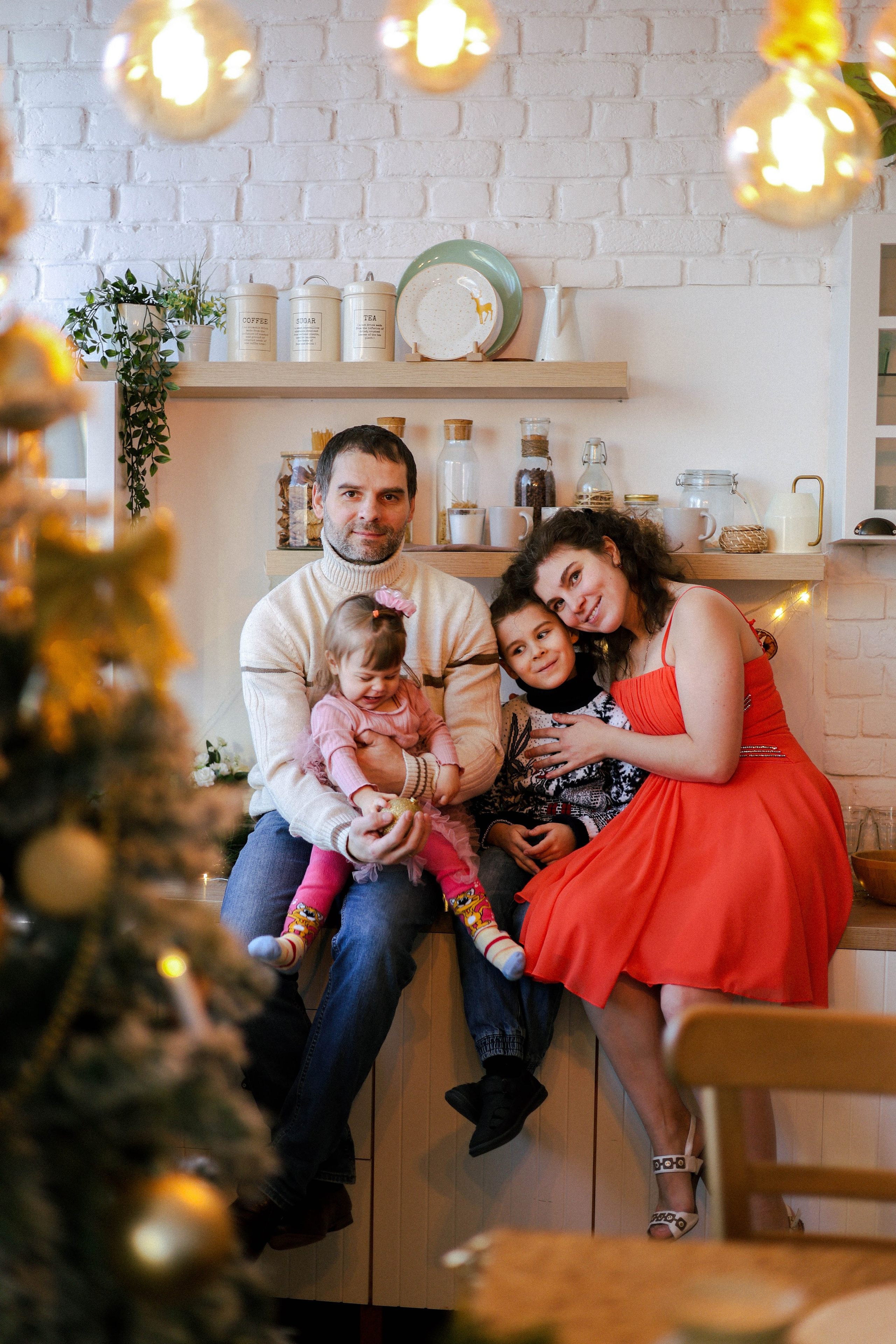 Новогодняя история «Нелля и ее семья». Фотограф в Москве Анастасия Калинина