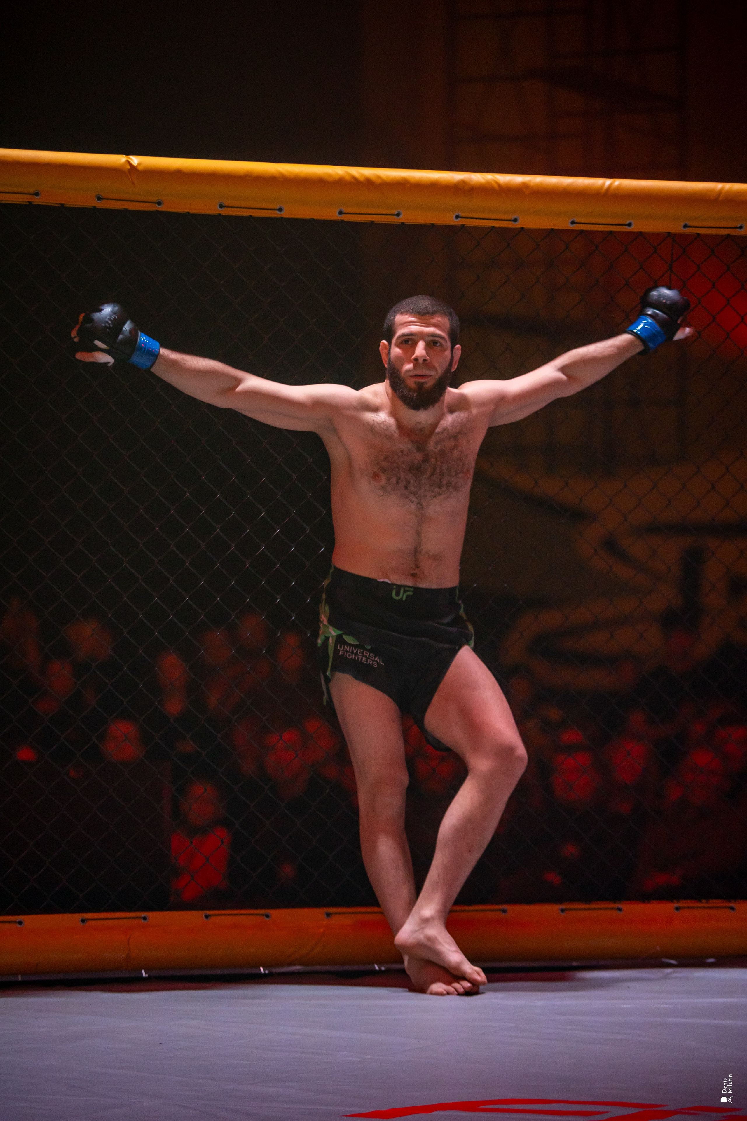 Бои в клетке «Северный Воин». Портретный фотограф Денис Милютин