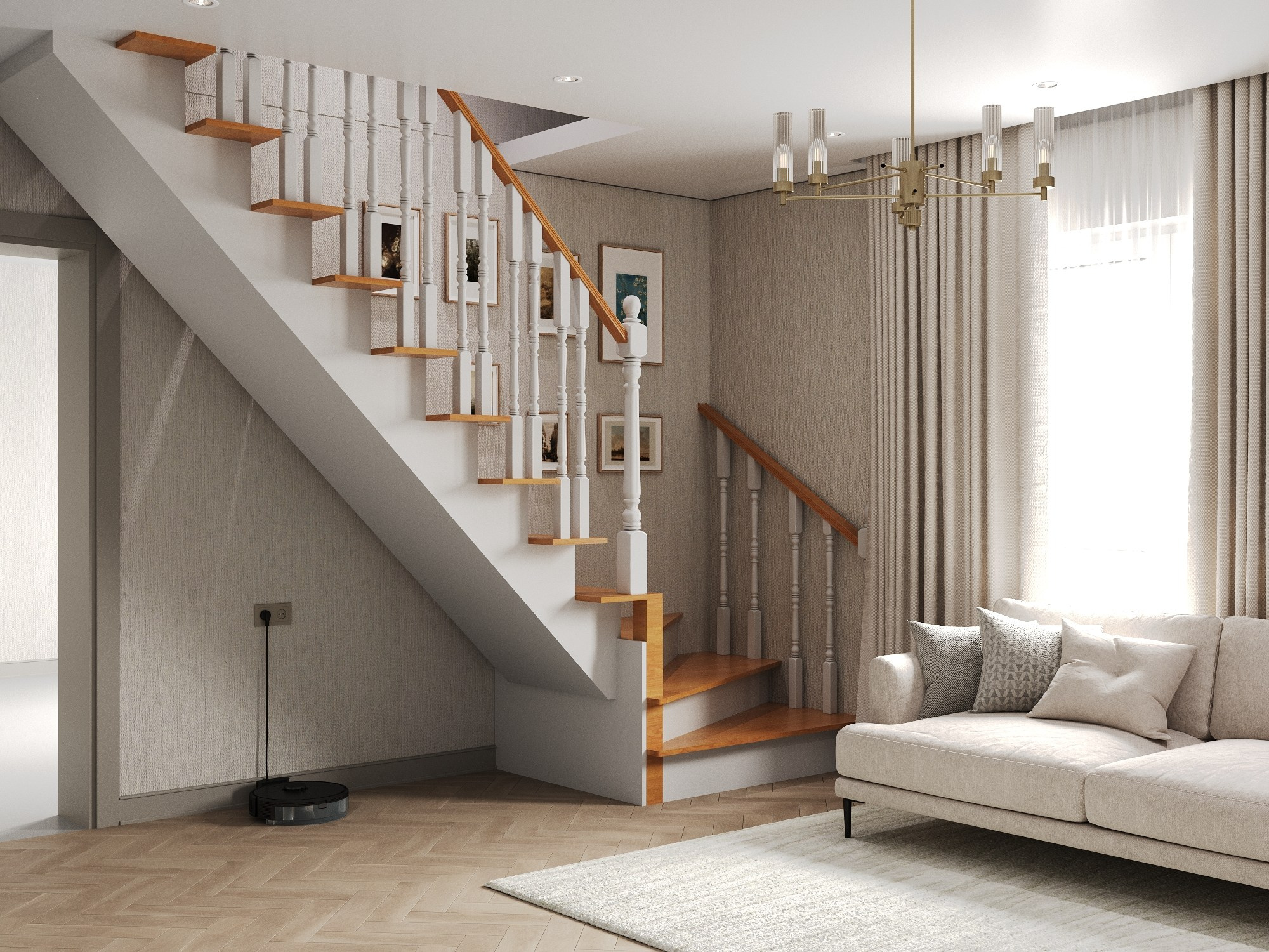 Частный дом в г. Кострома. Руди Мария. Дизайнер интерьера