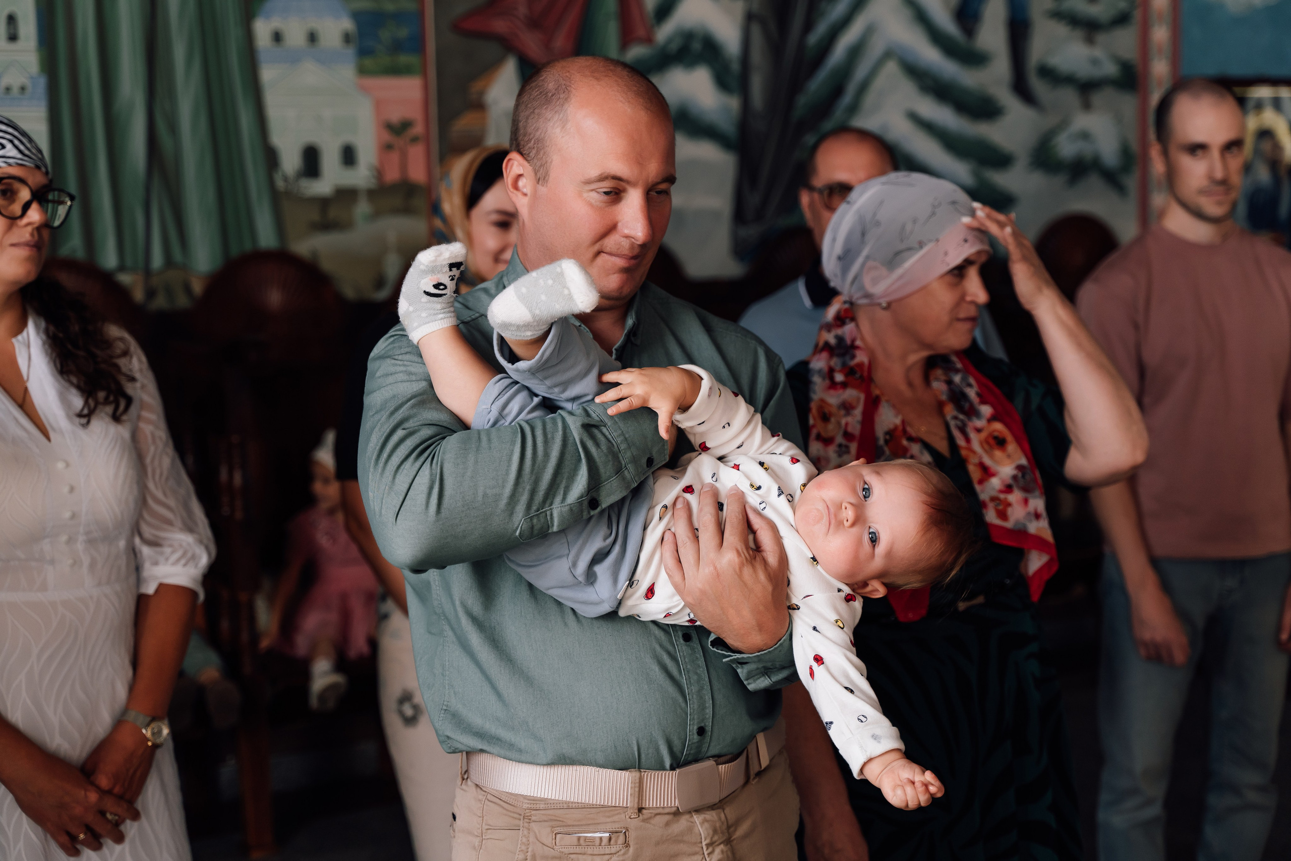 Крещение Матвея. Фотограф Антон Перков