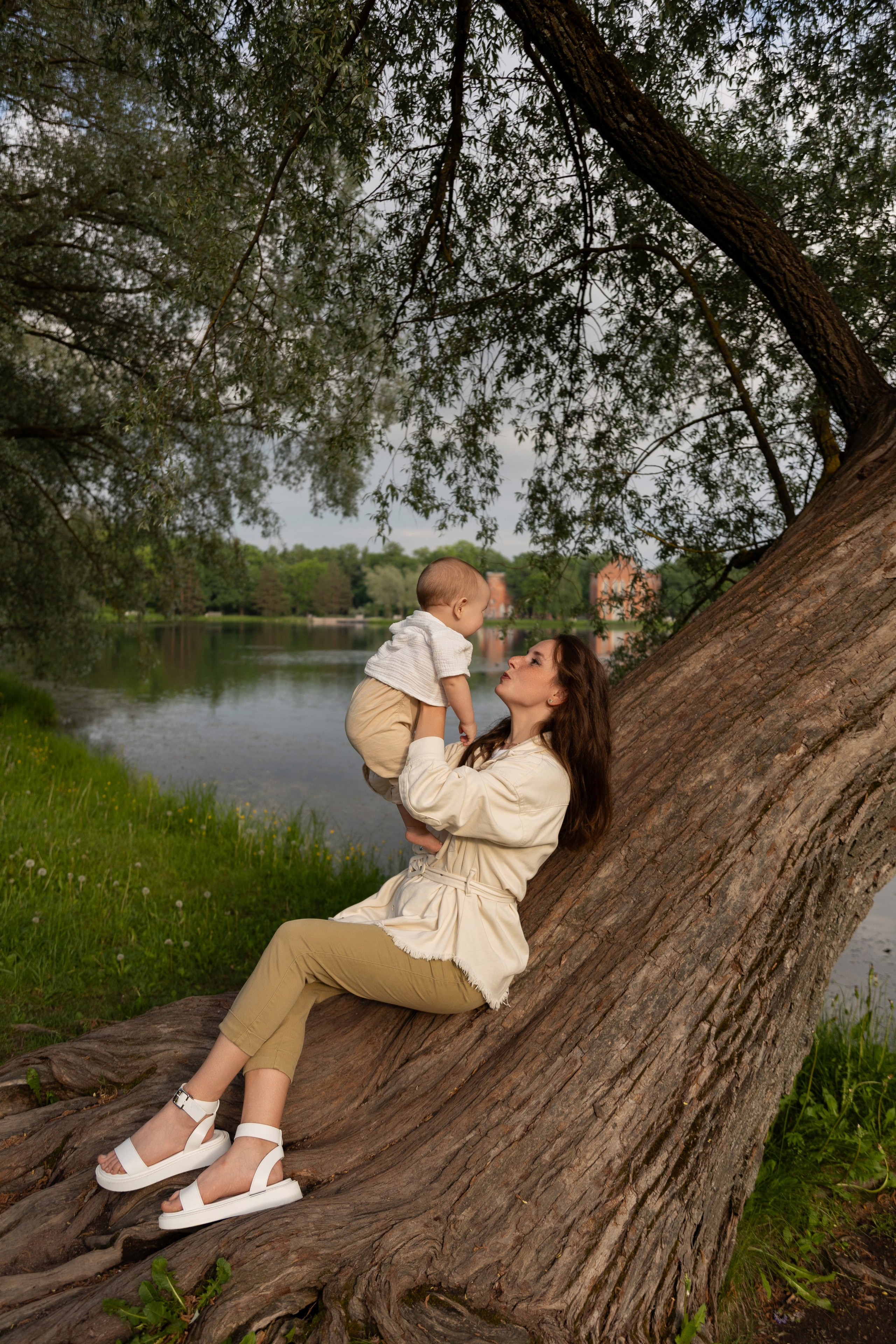 Семейная фотопрогулка в Пушкине. Семейный и свадебный фотограф в Санкт-Петербурге Татьяна Швыкова