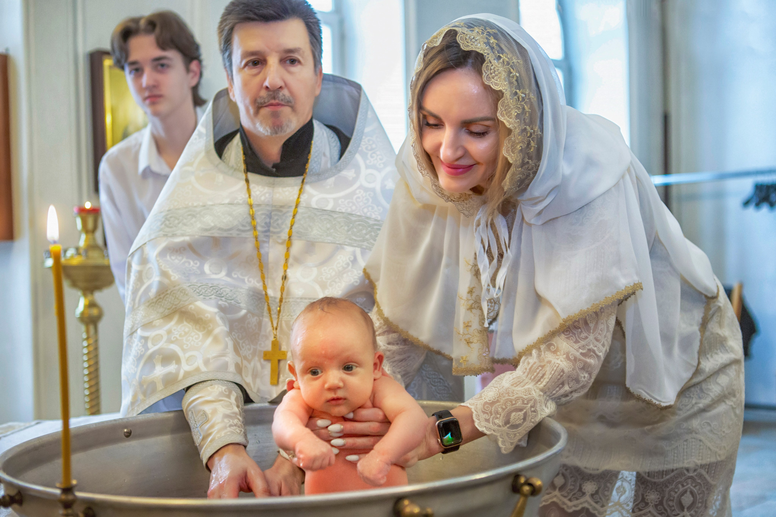 Съемка таинства. Детский и семейный фотограф Москва и область