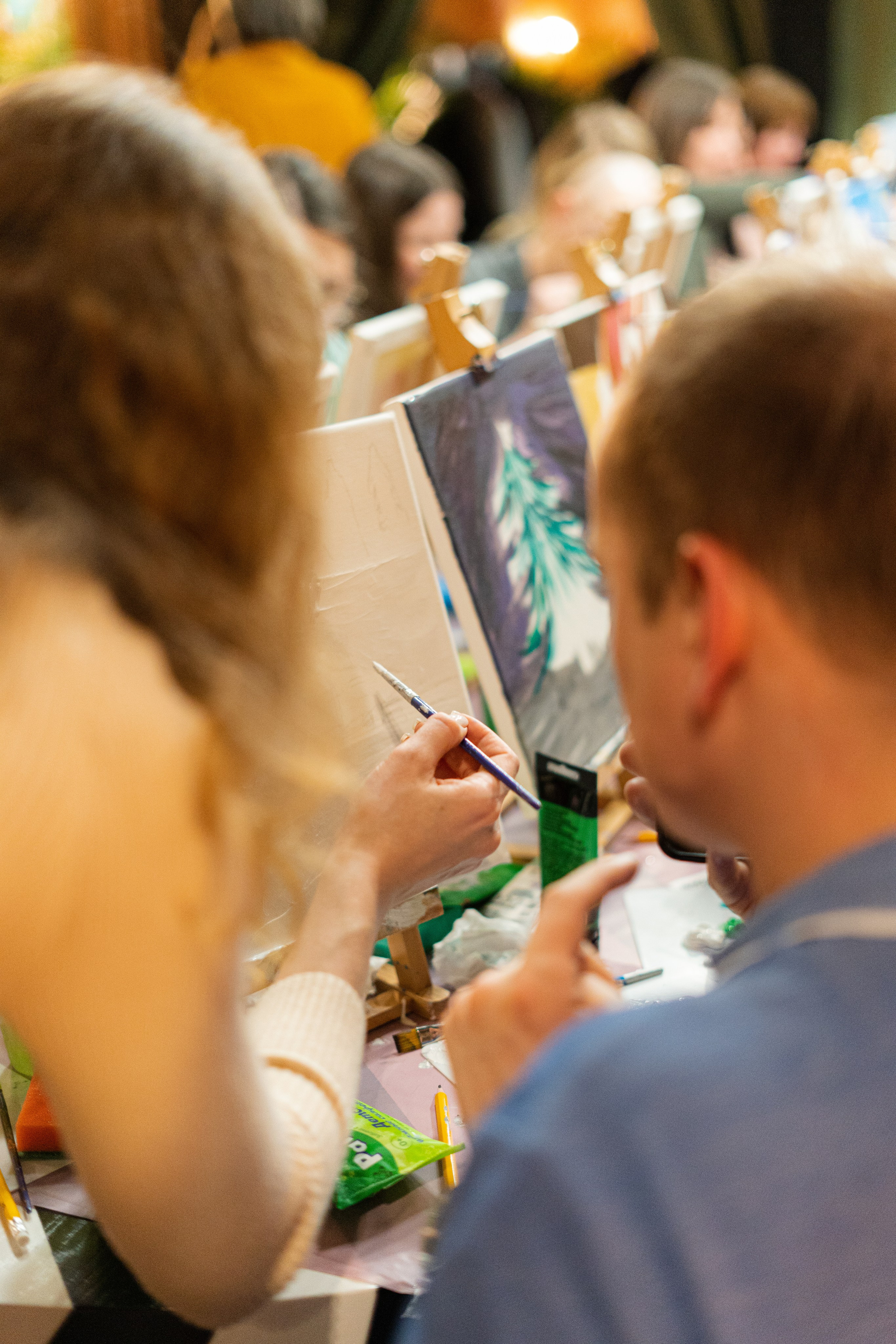 Корпоратив Teach Me Art 2. Портретный фотограф в Москве и Санкт-Петербурге Арина Чех