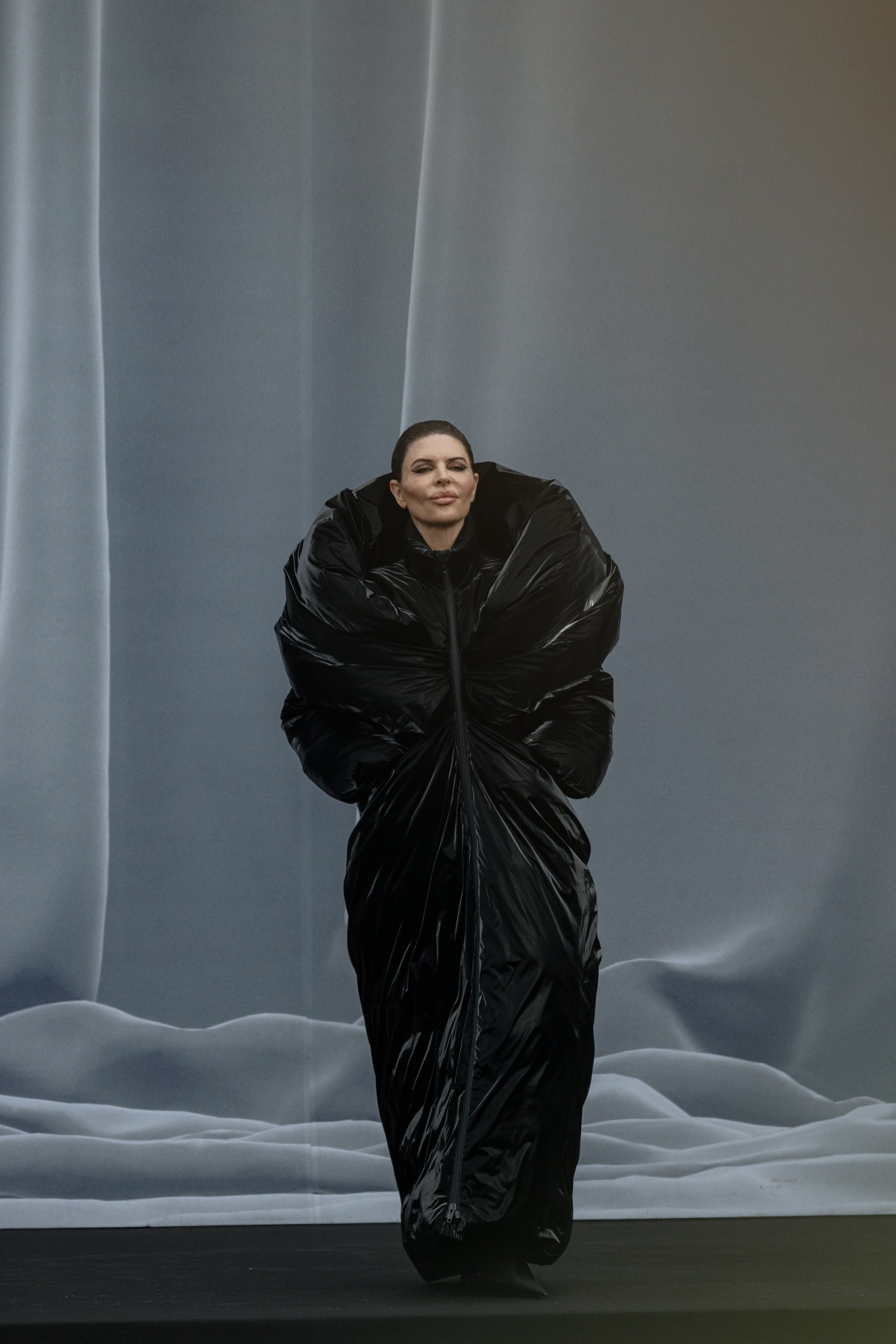 BALENCIAGA PFW WOMENSWEAR FALL-WINTER 24/25. Photographer in Milan Ivan Goncharov