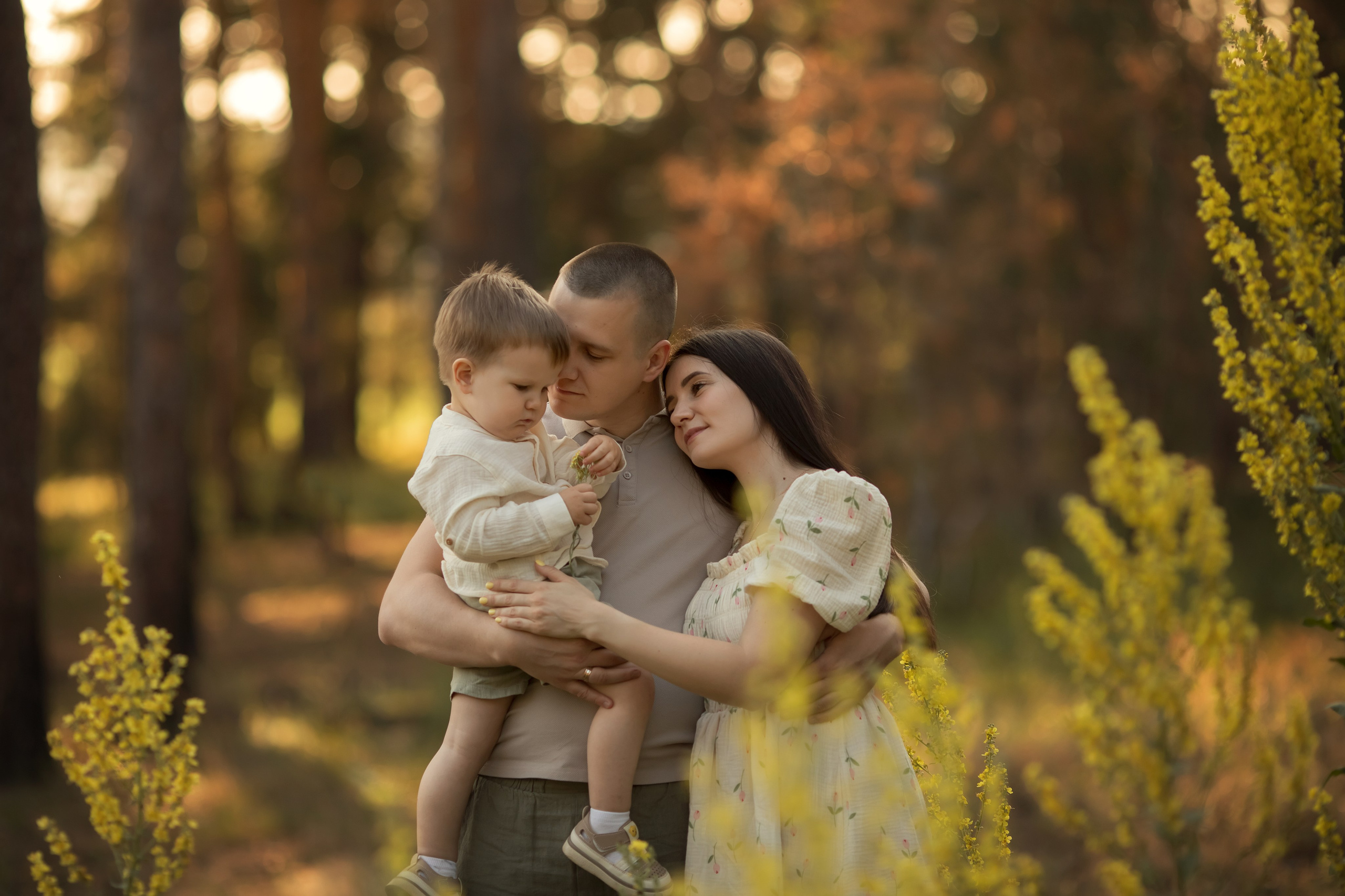 Солнечный лес. Семейный и детский фотограф в Саратове Полина Коткина