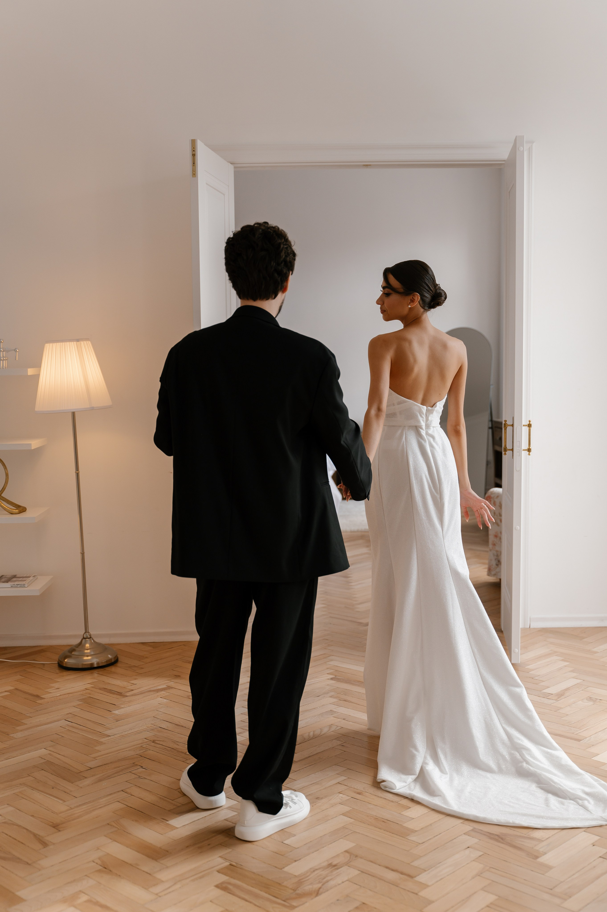 Утро жениха и невесты и съемка в студии. Свадебный и семейный фотограф Пенза Анастасия Артюшкина