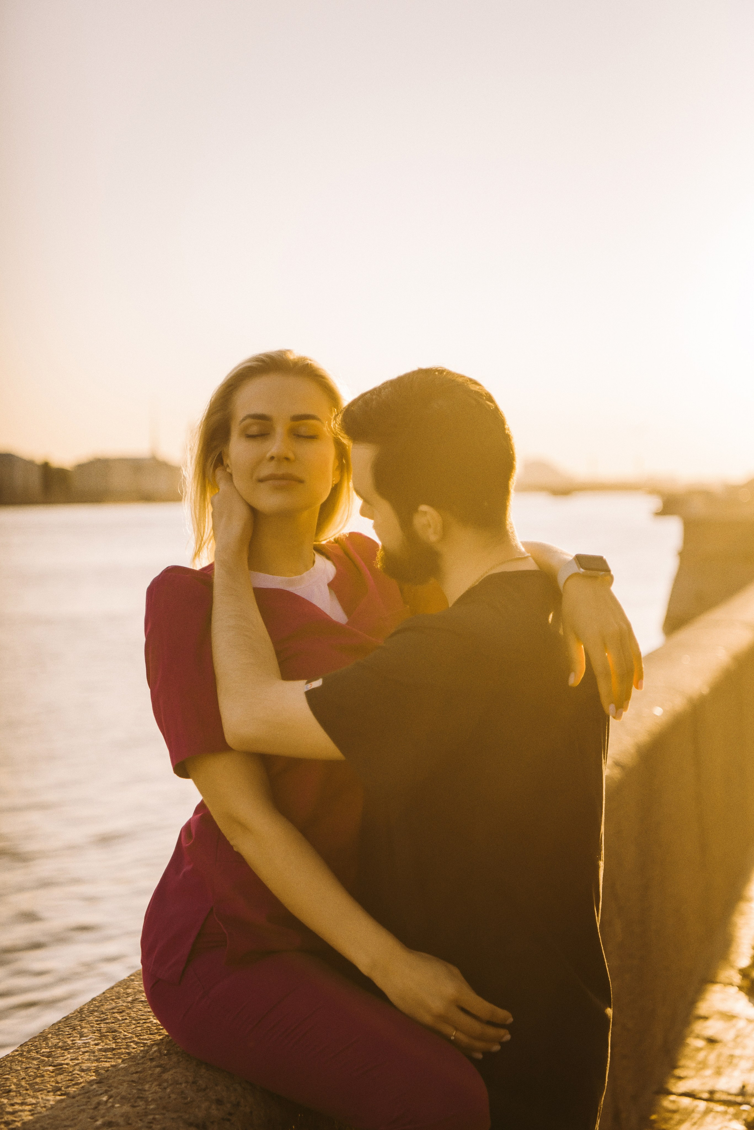 Лера и Женя. Разводные мосты. Рассвет. Свадебный фотограф в Санкт-Петербурге София Шубик