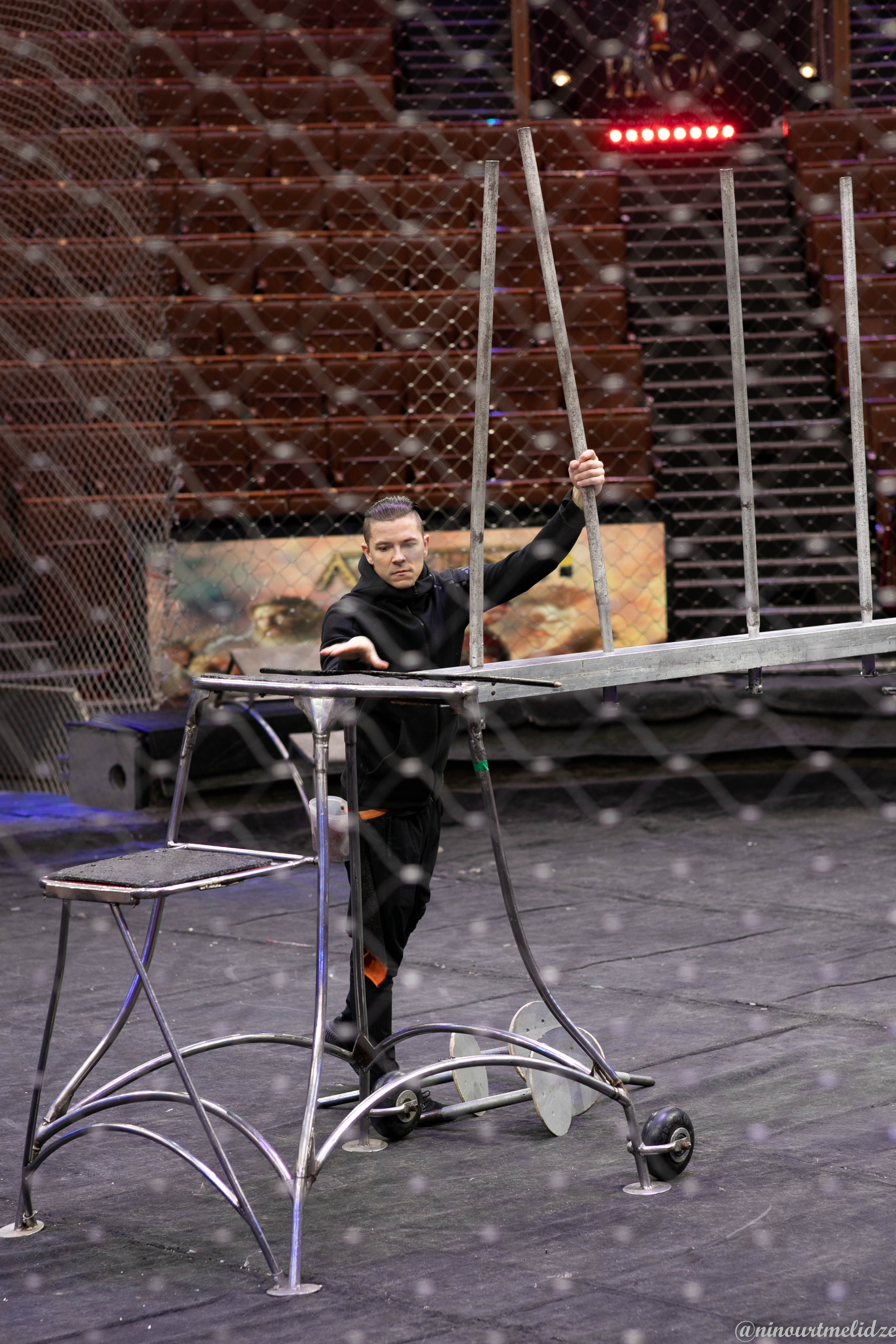 В закулисье у братьев Запашных. Art photographer Nino