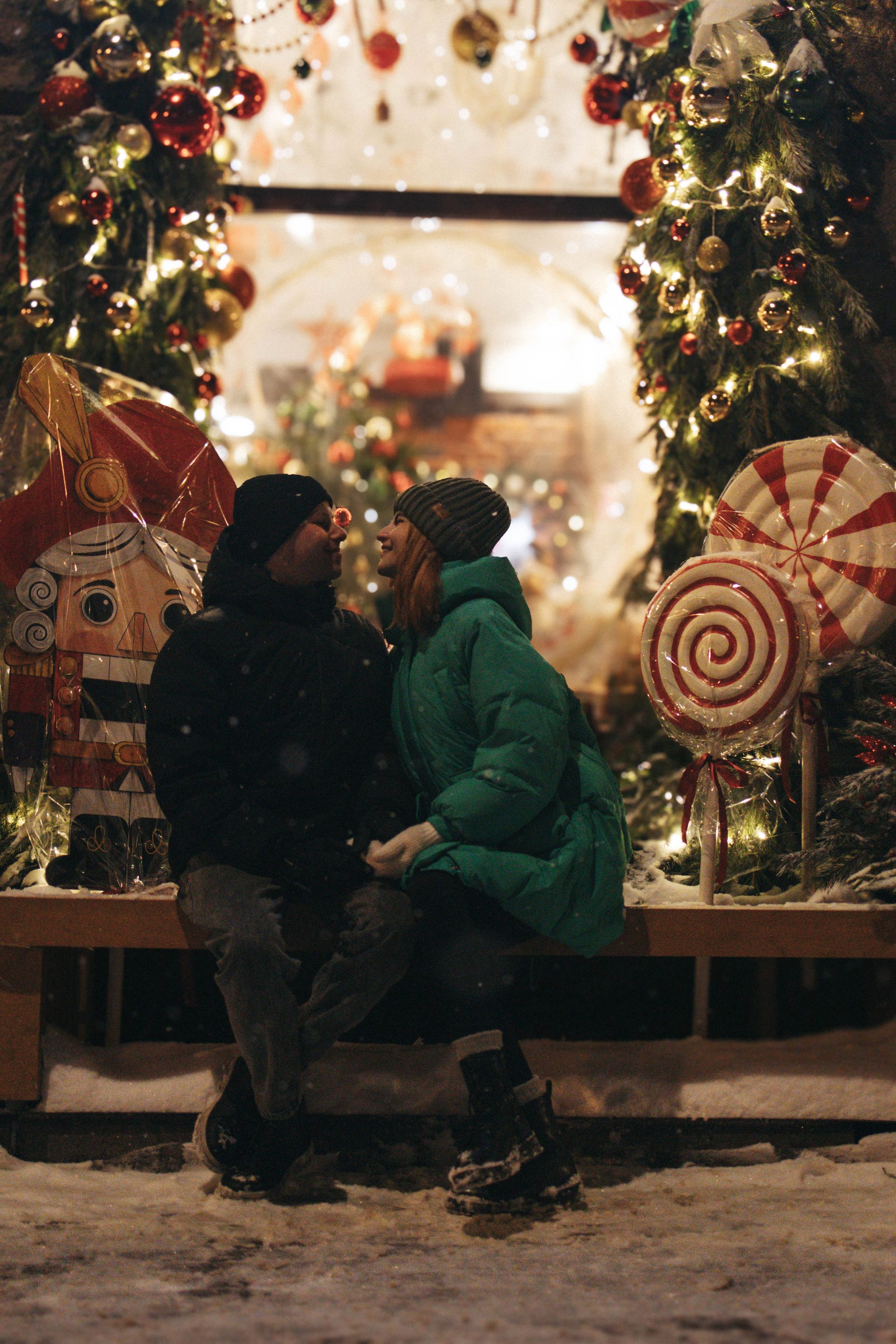 Love story зима. Фотограф в Выборге и Санкт-Петербурге Маша Гуляева