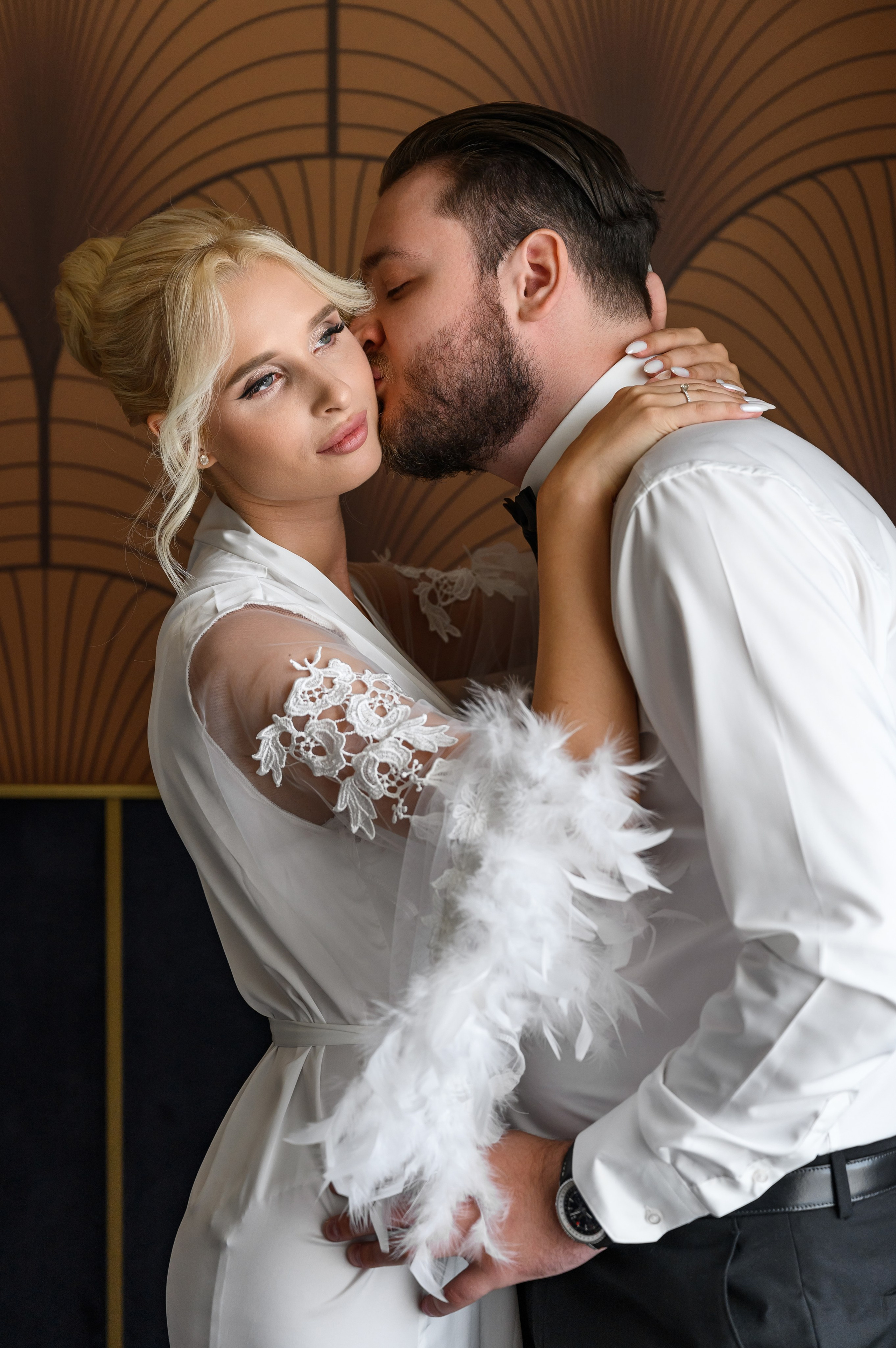 Свадебная фотосессия в Марриотт Империал Плаза. Свадебный фотограф Москва Юрий Кульман