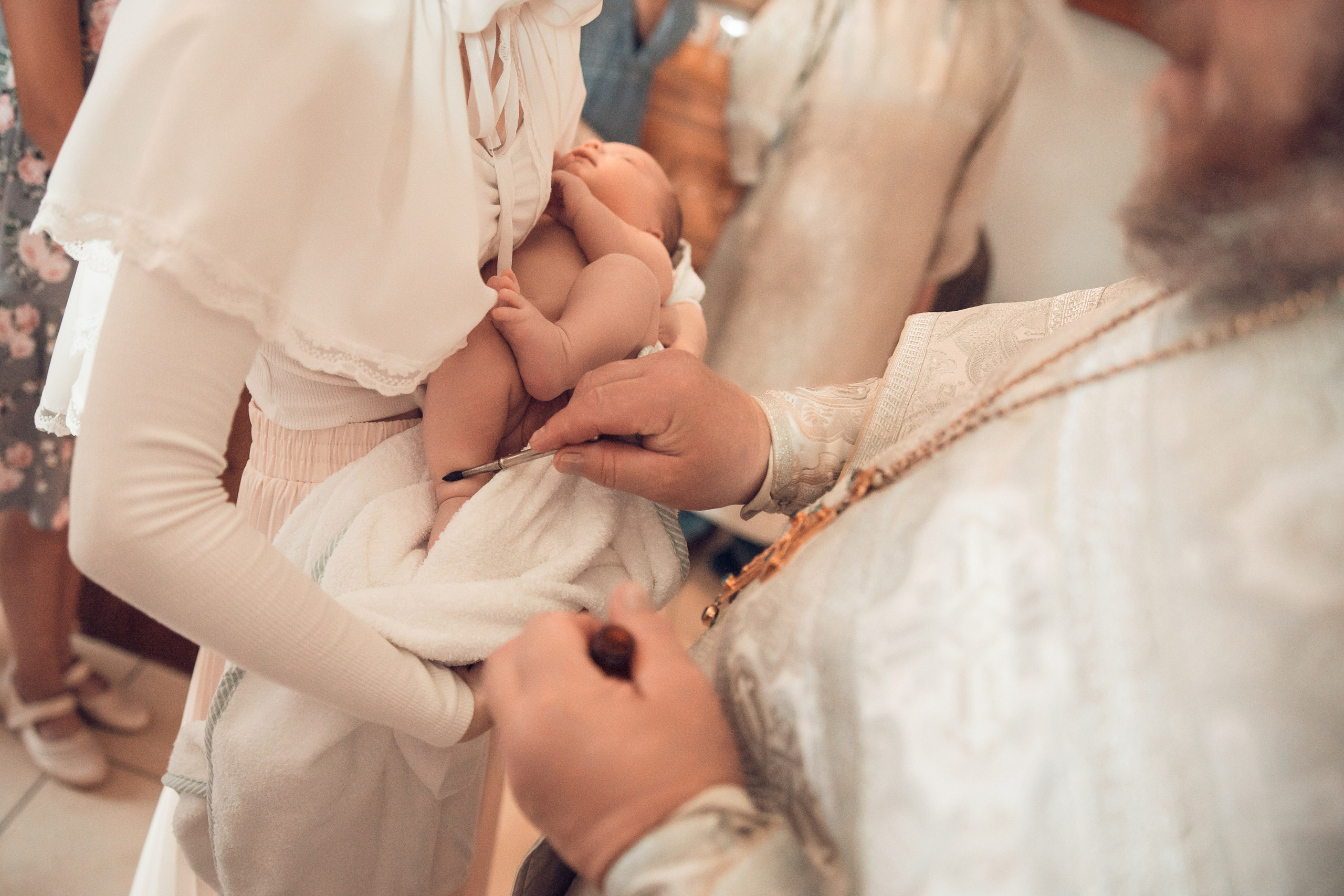 Таинство Крещения Анатолия. Церковь Троицы Живоначальной в Мурмино. Семейный фотограф в Рязани и Рязанской области