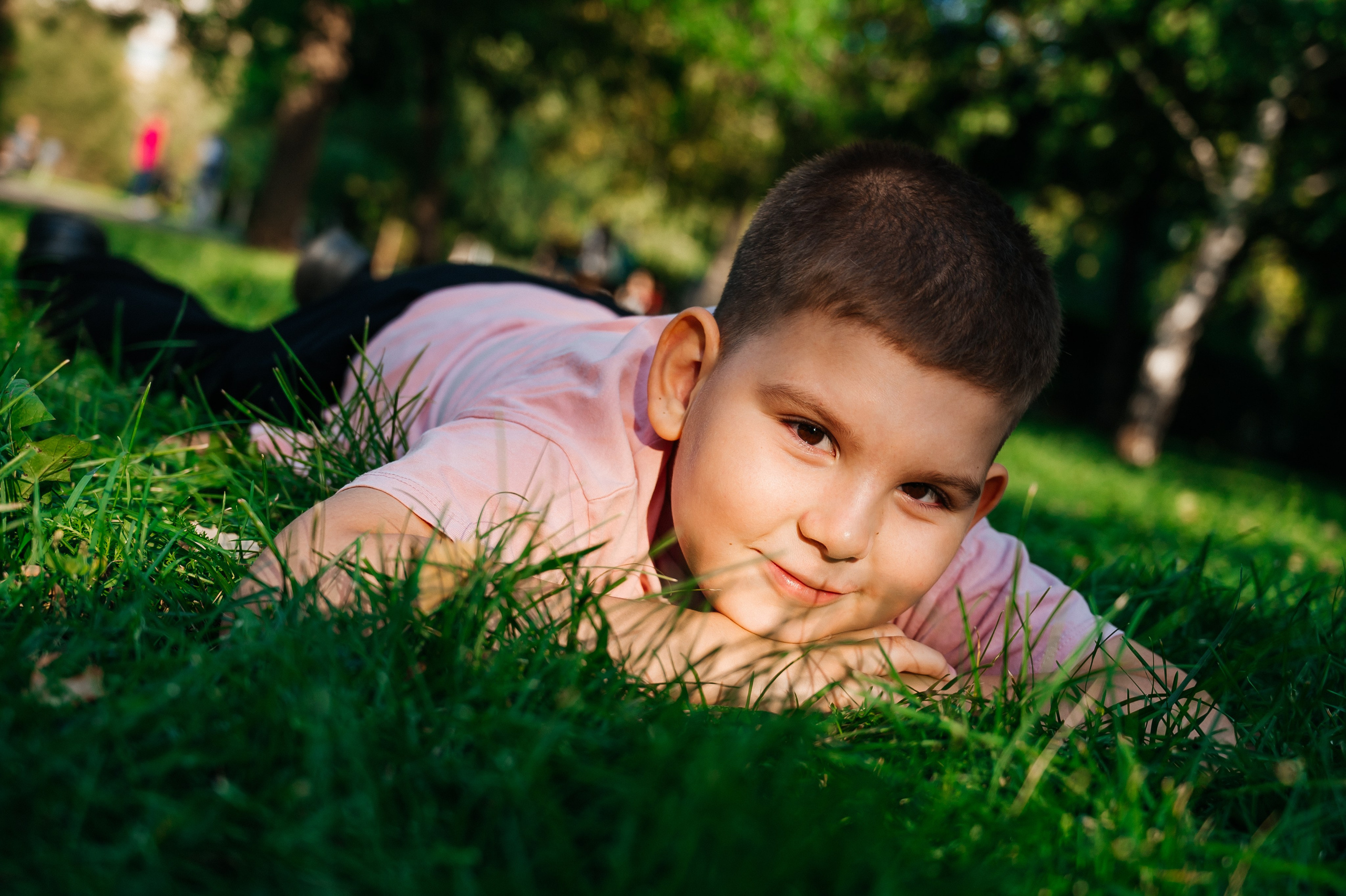 Мама и сын. Прогулка. Семейный фотограф в Оренбурге Анна Рожкова
