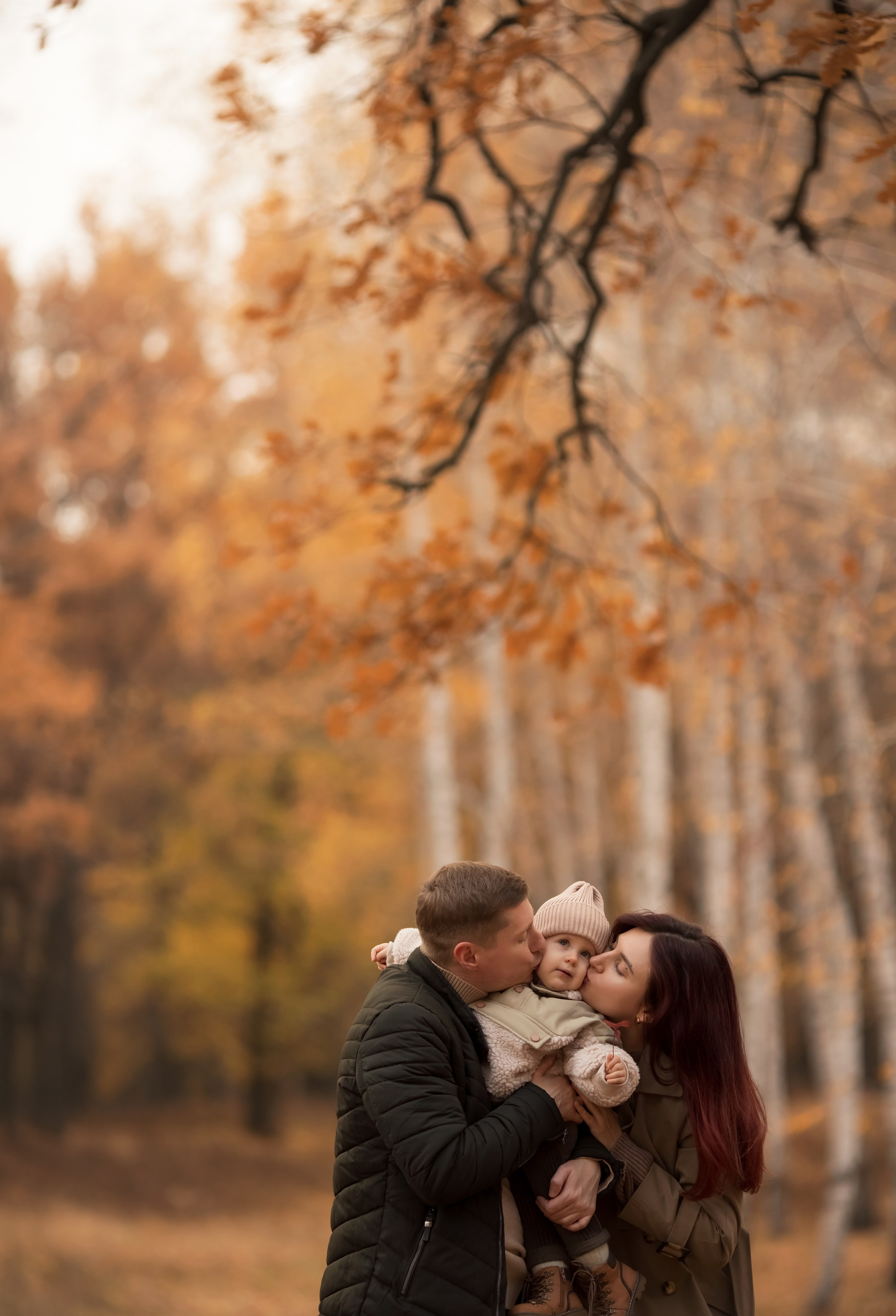 Осень в лесу. Семейный и детский фотограф в Саратове Полина Коткина
