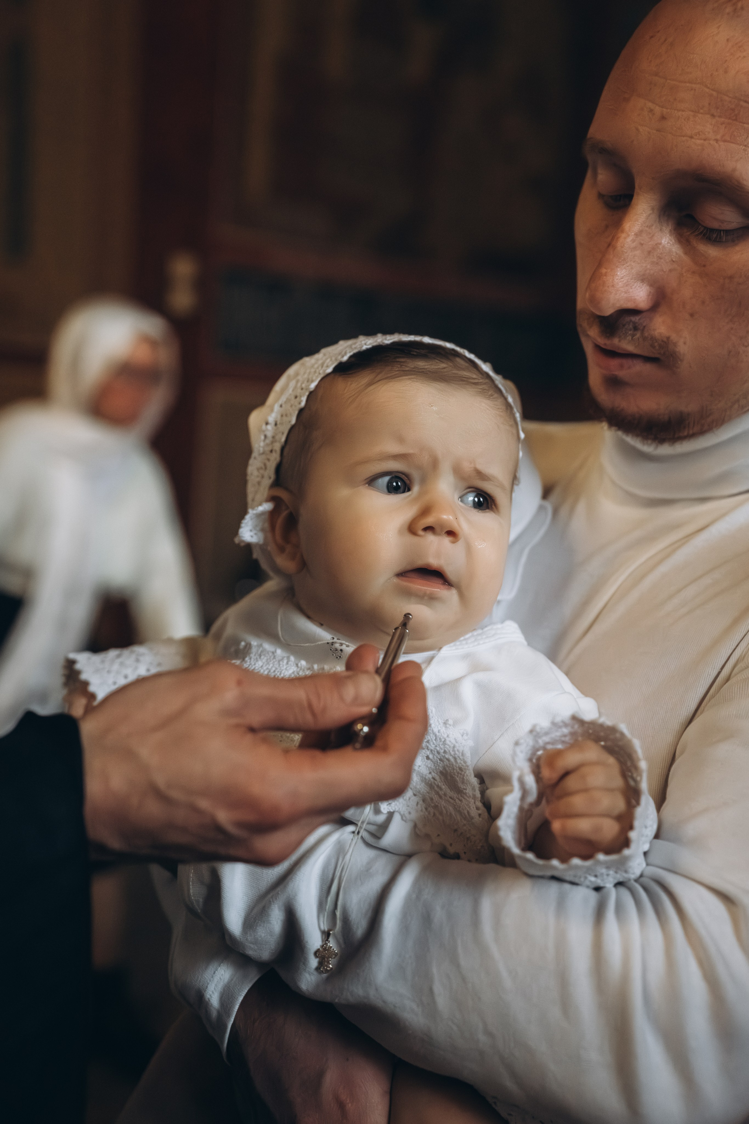 Таинство Крещения Ксении. Фотограф Ольга Рубцова в Москве и Московской области