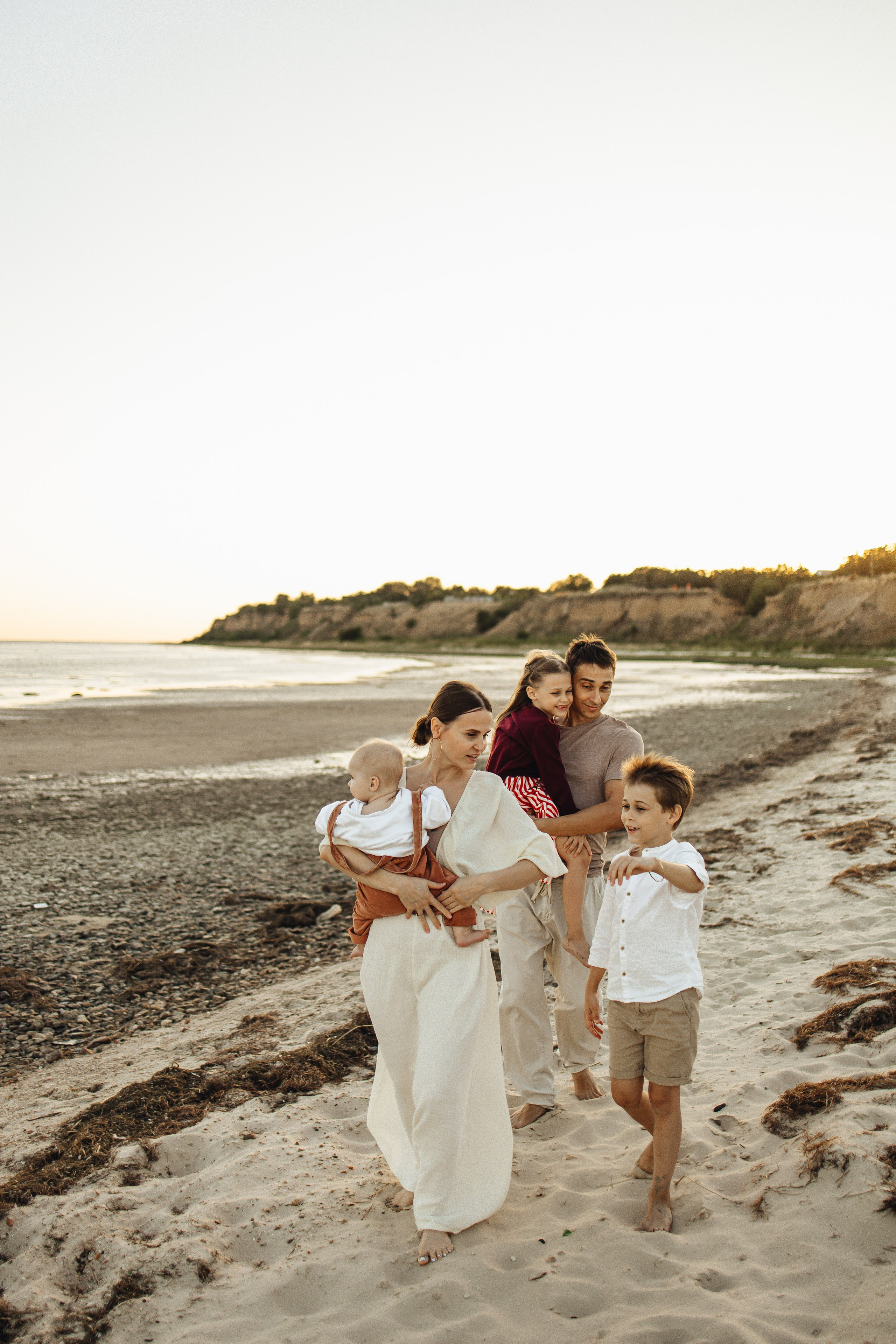 Летняя история на берегу. Семейный и детский фотограф, таганрог, ростов-на-дону