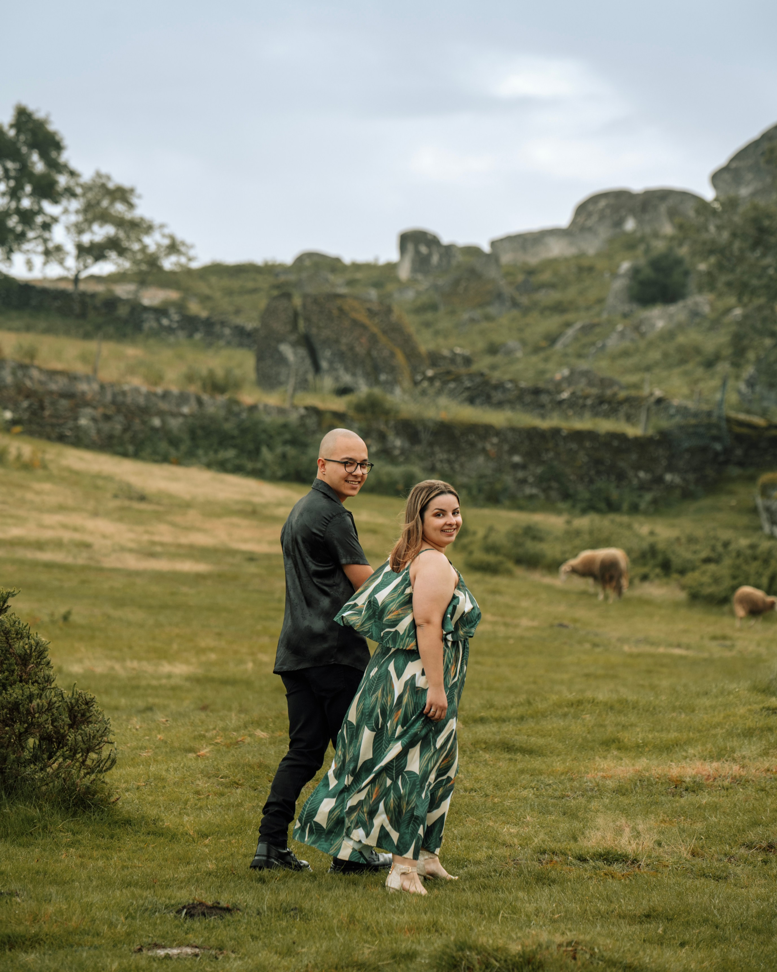 SOFIA and VALTER. Arouca. Anastasiia Antoniuk portrait, family and couple photographer, Portugal