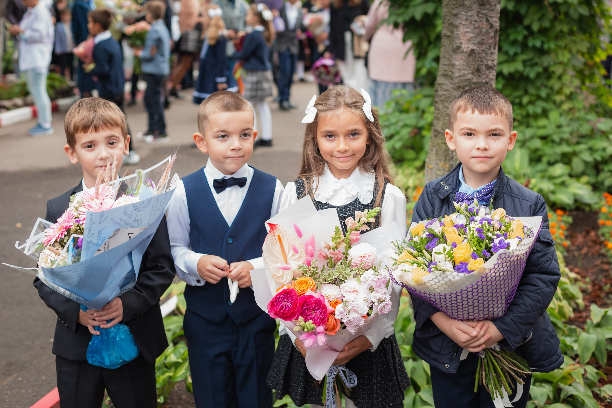 1-е сентября Маши и Георгия