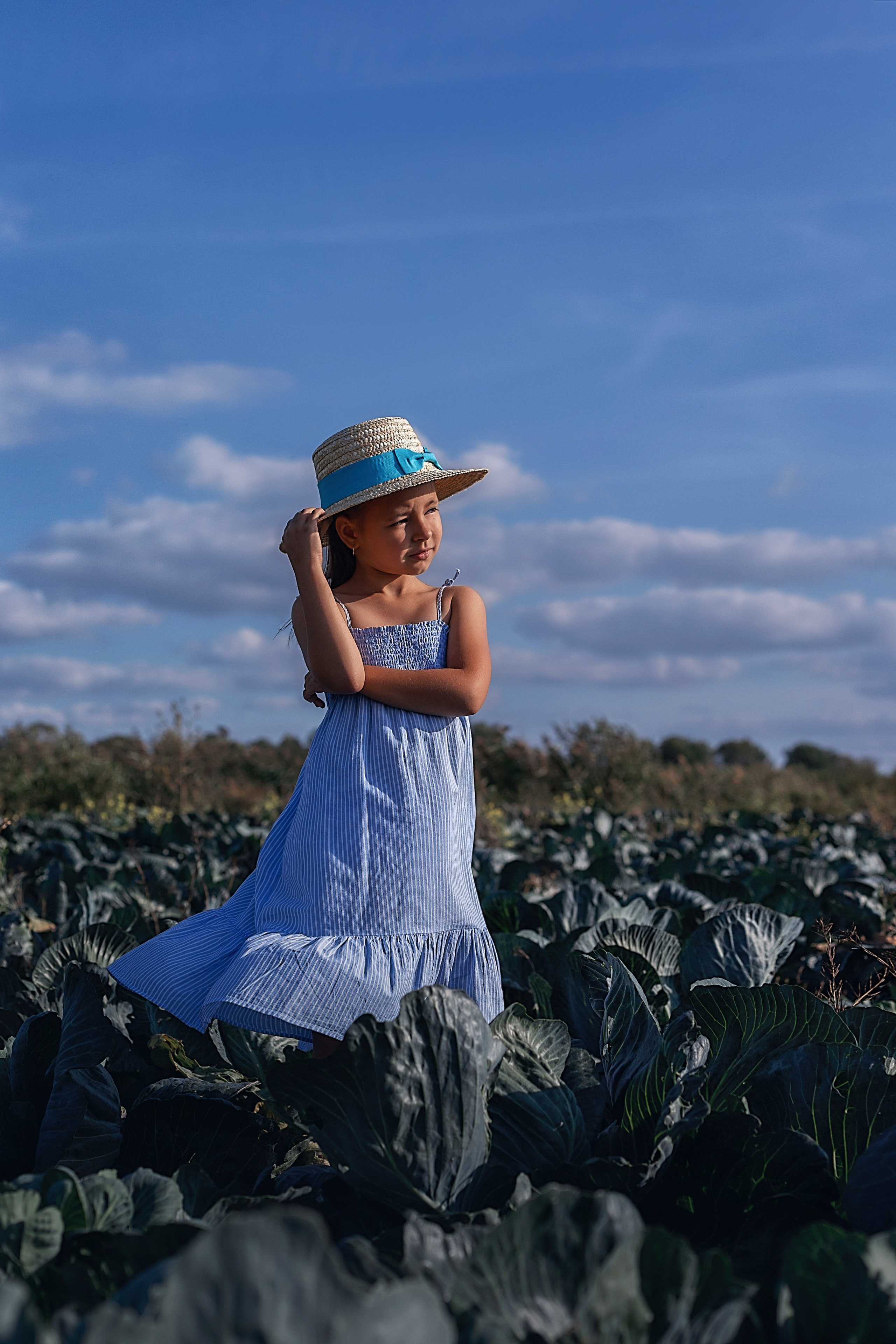 Капустное поле_Ленинградская область. Семейный фотограф в Санкт-Петербурге