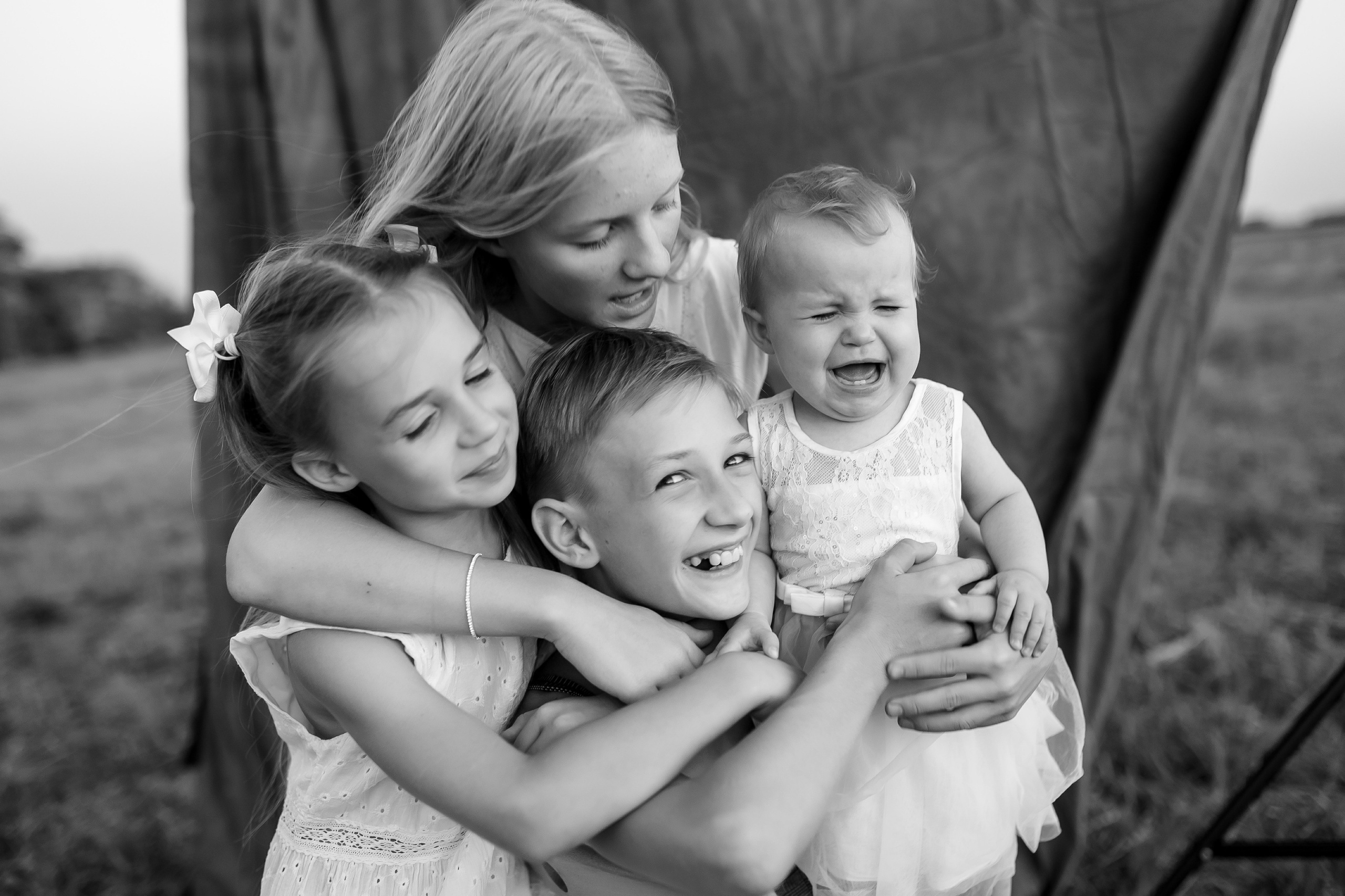 В поле. Семейная. Фотограф Котова Валентина