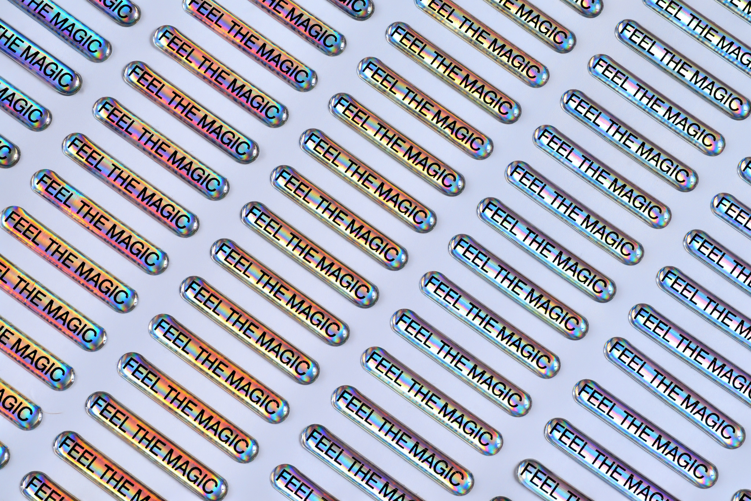 Производство 3D стикеров. Фотограф Сергей Сергеев