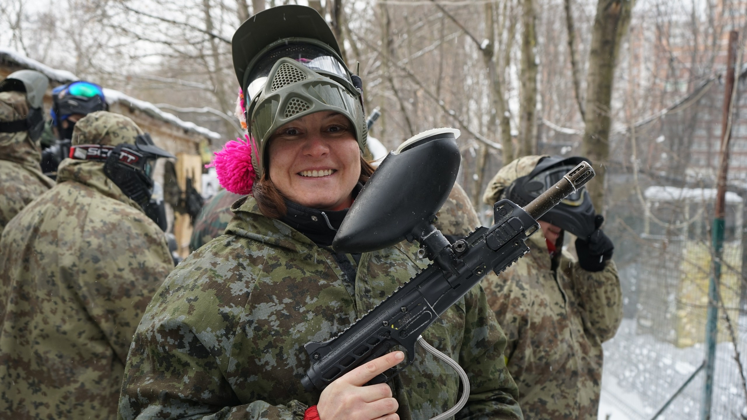 Пейнтбол + шашлыки | 21.02.2021. Галерея Фантим