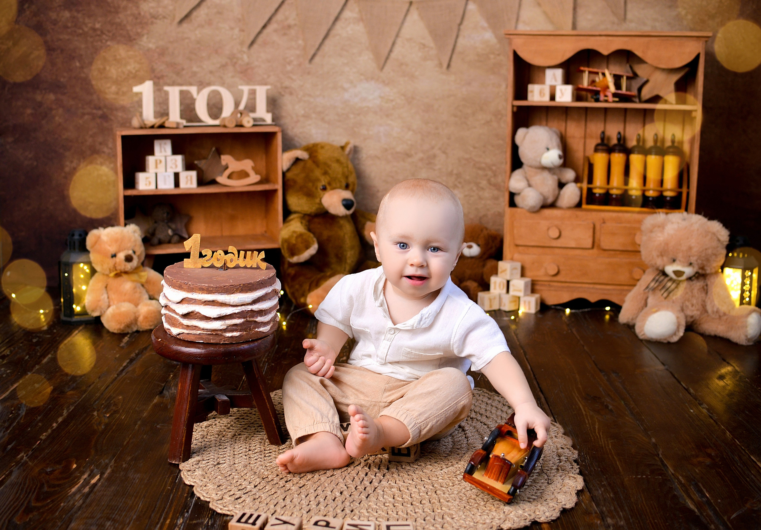 Фотосессия на годик Краснодар годовасие. Фотограф новорожденных Краснодар Малышенко Надежда
