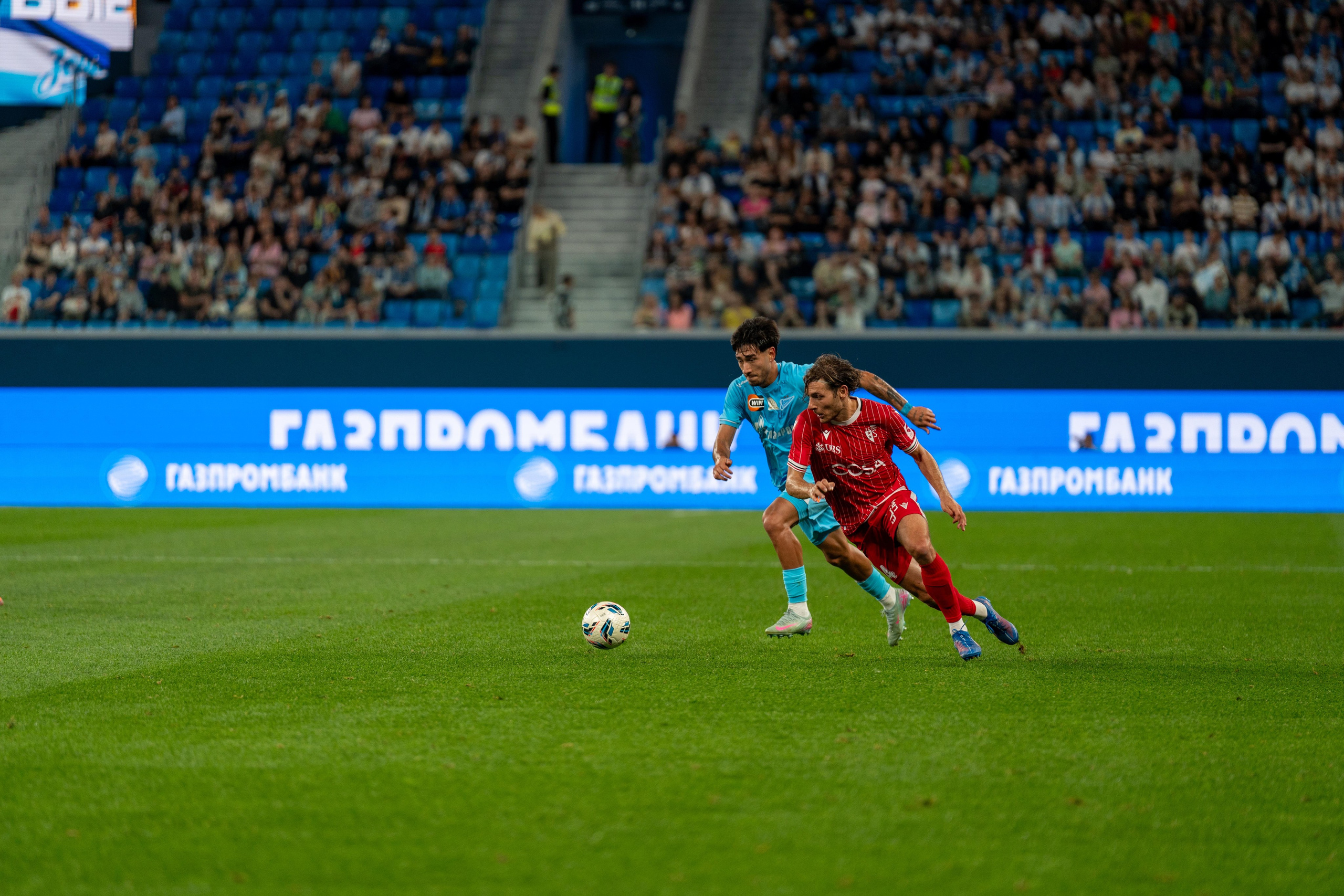 Спортивный фотограф Санкт-Петербург: матч «Зенит» — «Сьон» на Газпром Арене