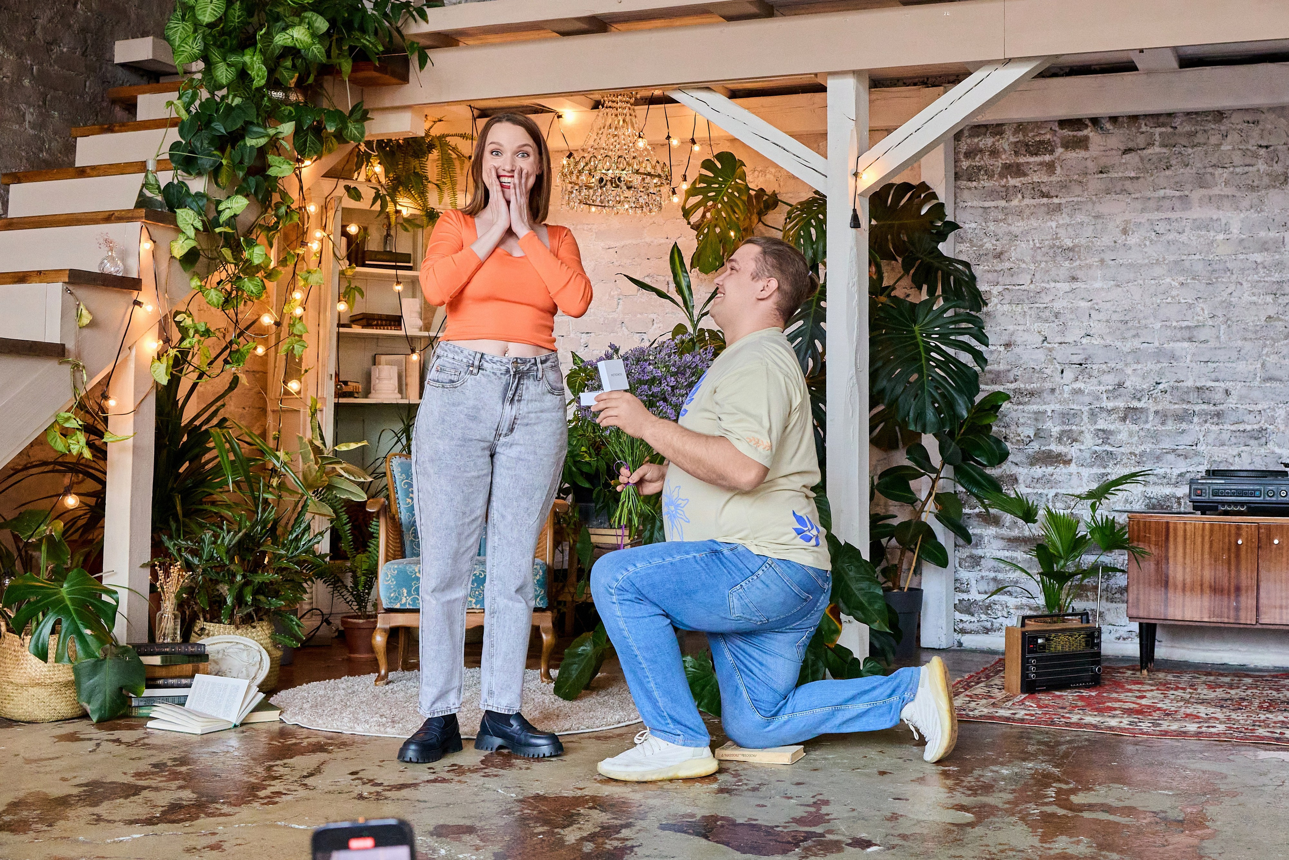 Катя и Саша. Фотограф Настя Че