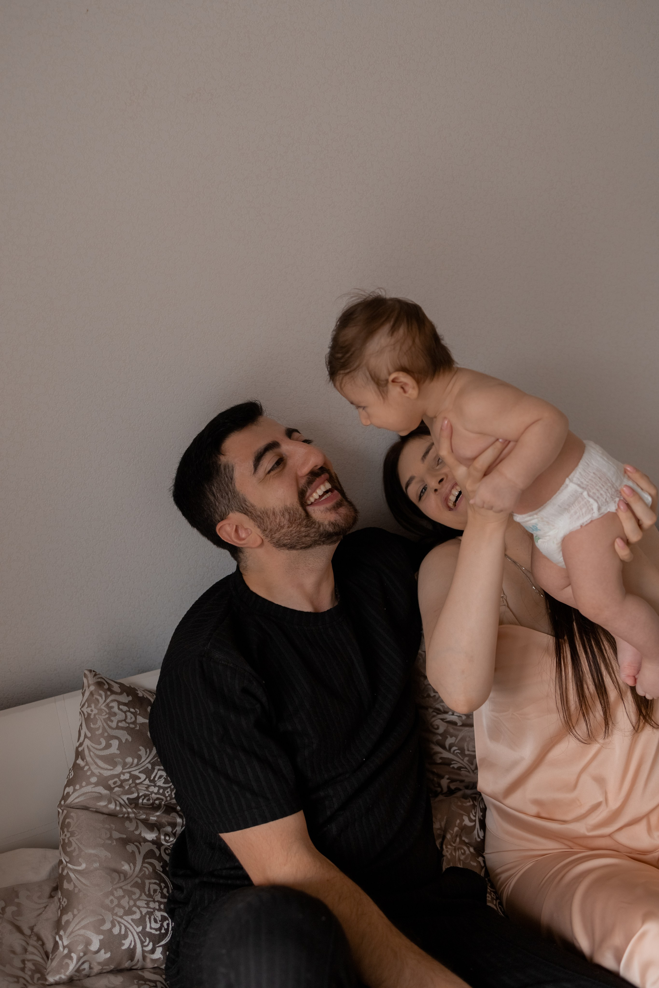 Артур, Лика, Давид. Фотограф беременности и материнства в Москве Мария Менендес-Гонсалес