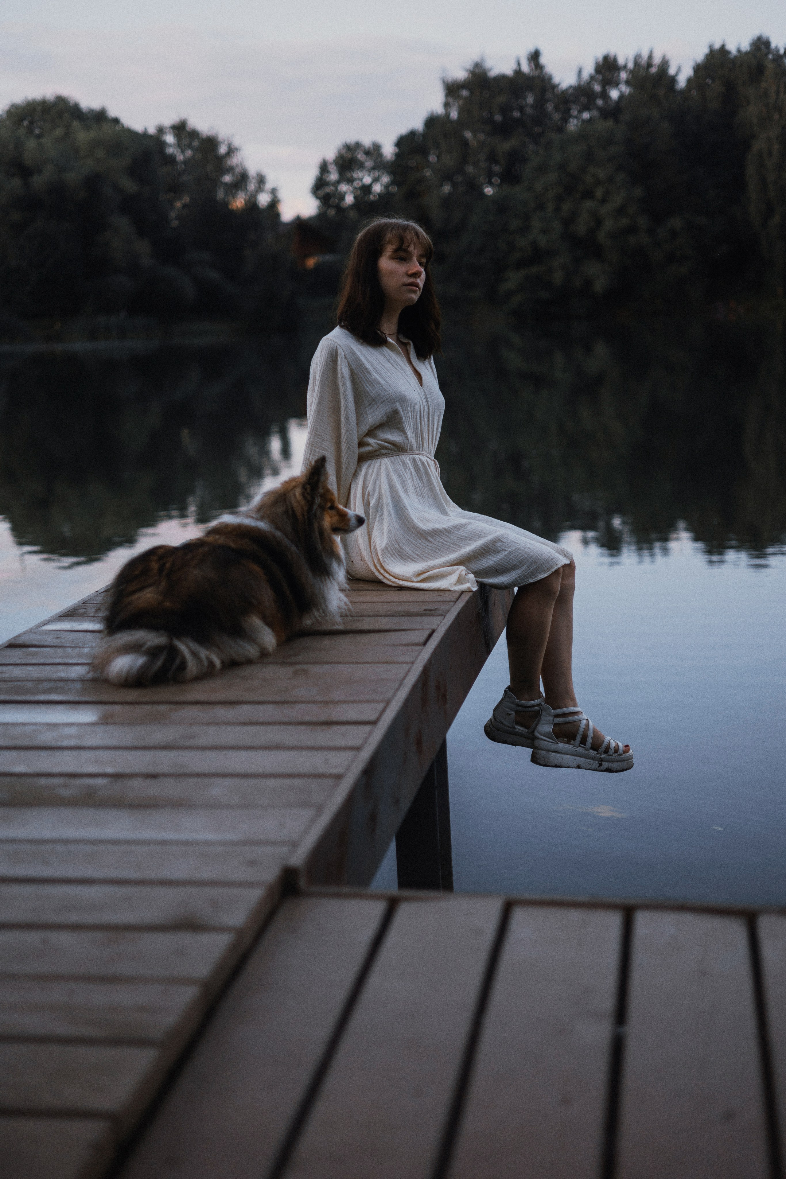 Аня и Скай. Фотограф-анималист Богданова Полина