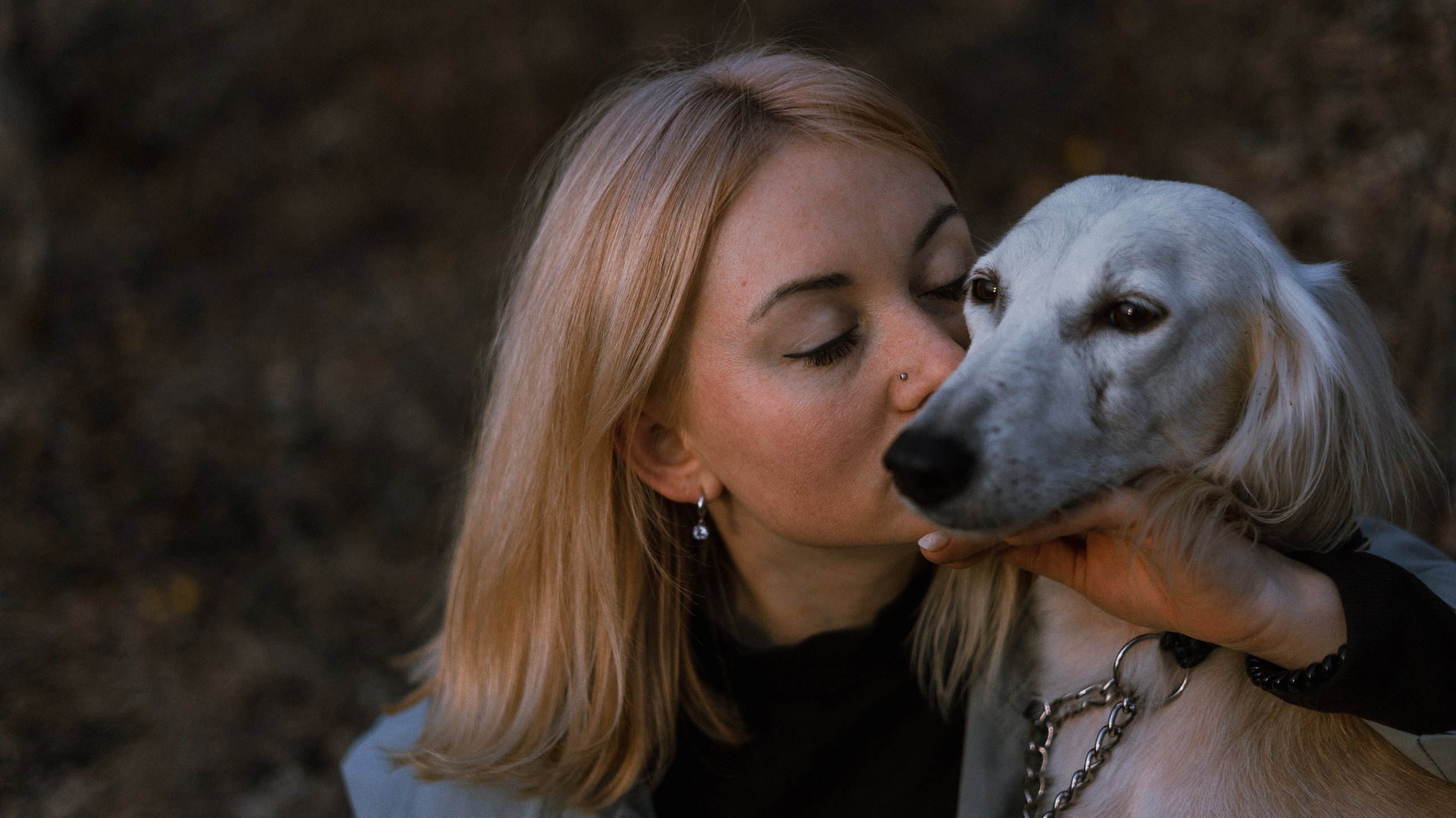 Настя и Бейда. Фотограф-анималист Богданова Полина