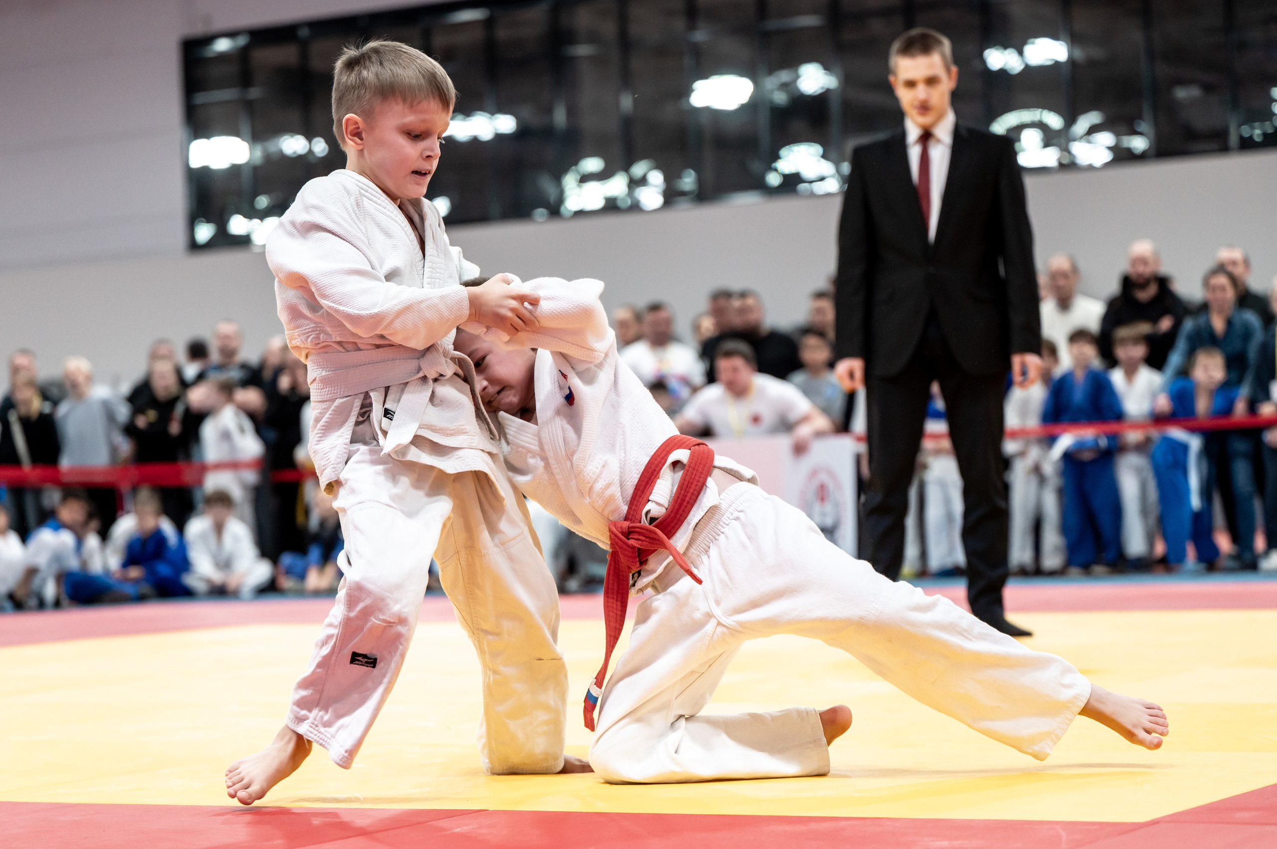 Новогодний турнир по дзюдо. Январь 2024. Спортивный фотограф в Туле и Тульской области. Файсханова Фото Спорт
