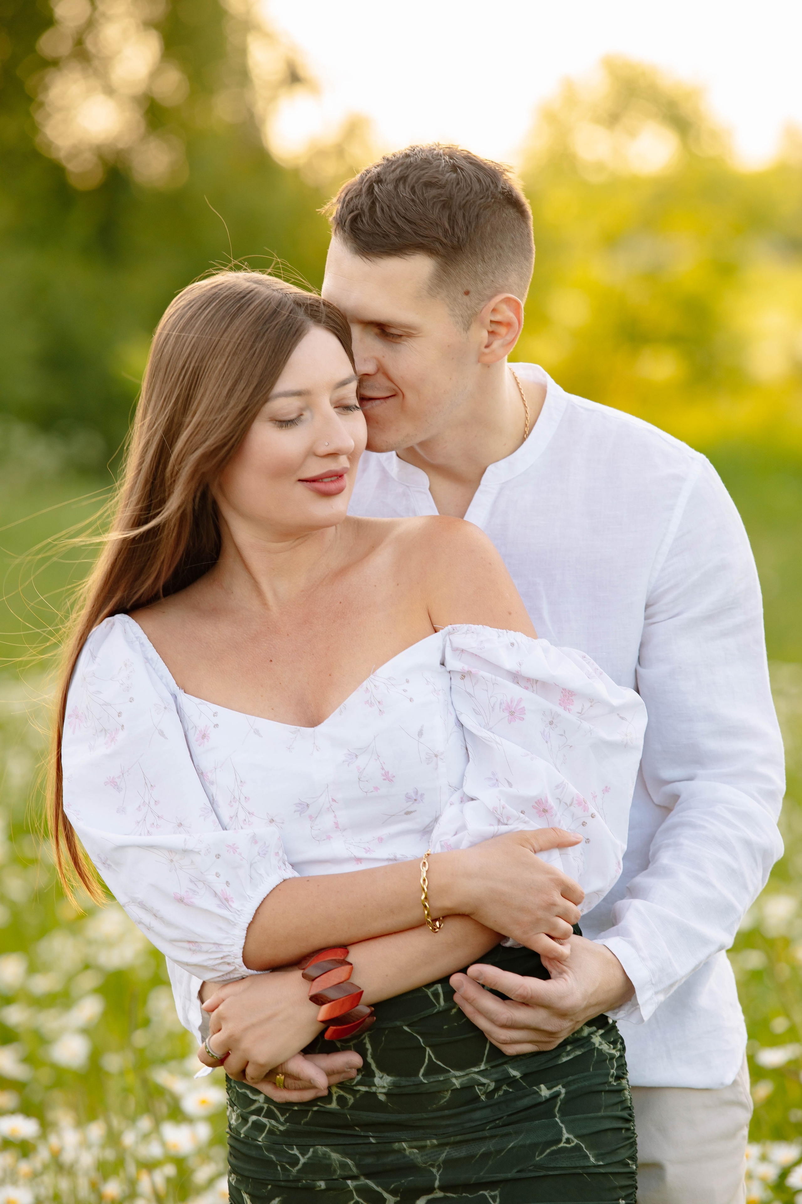 Ромашковое поле. Фотограф в Москве Яна Полосина