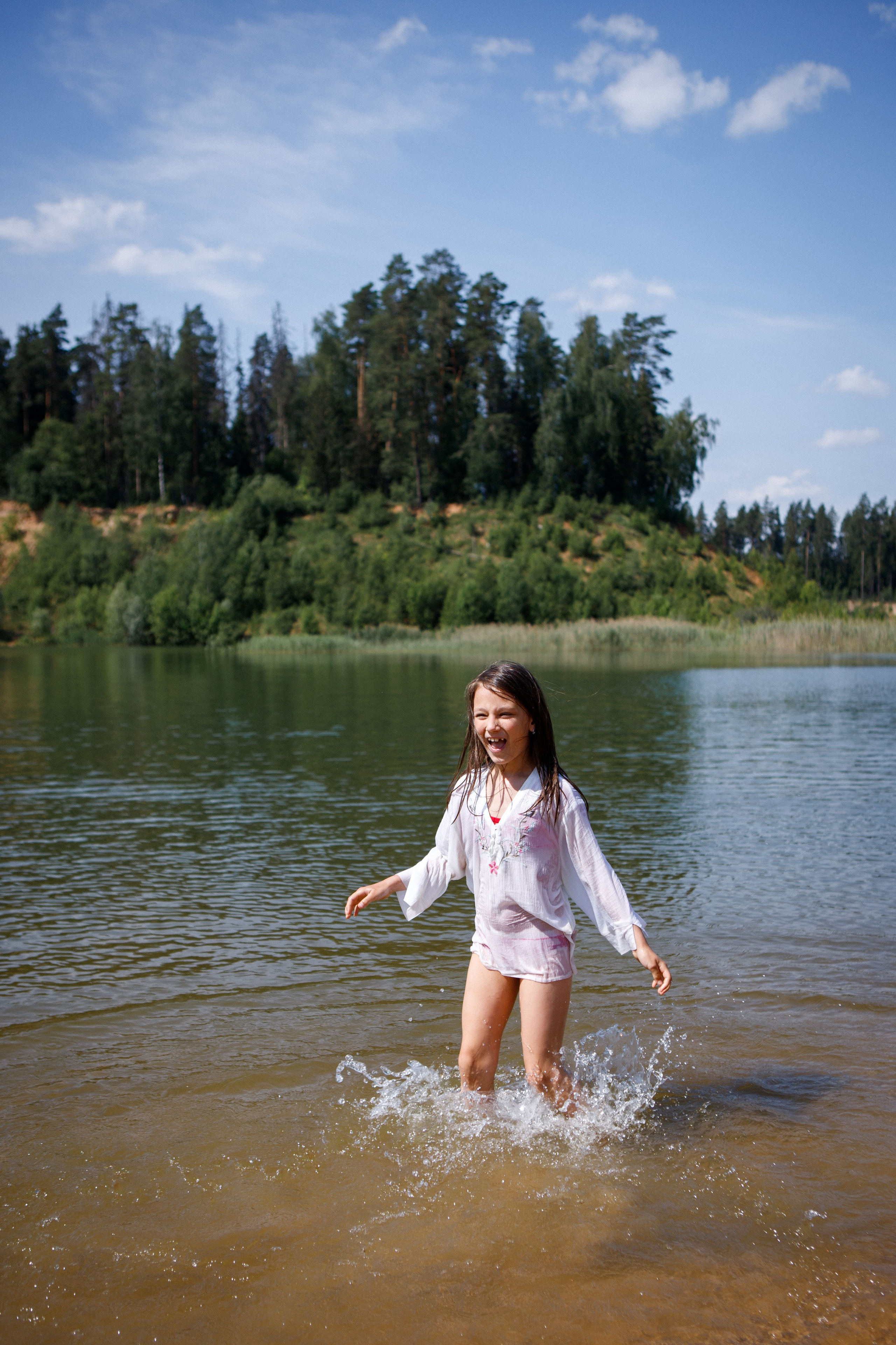 На озере. Детский и семейный фотограф Мария Киселёва. Москва