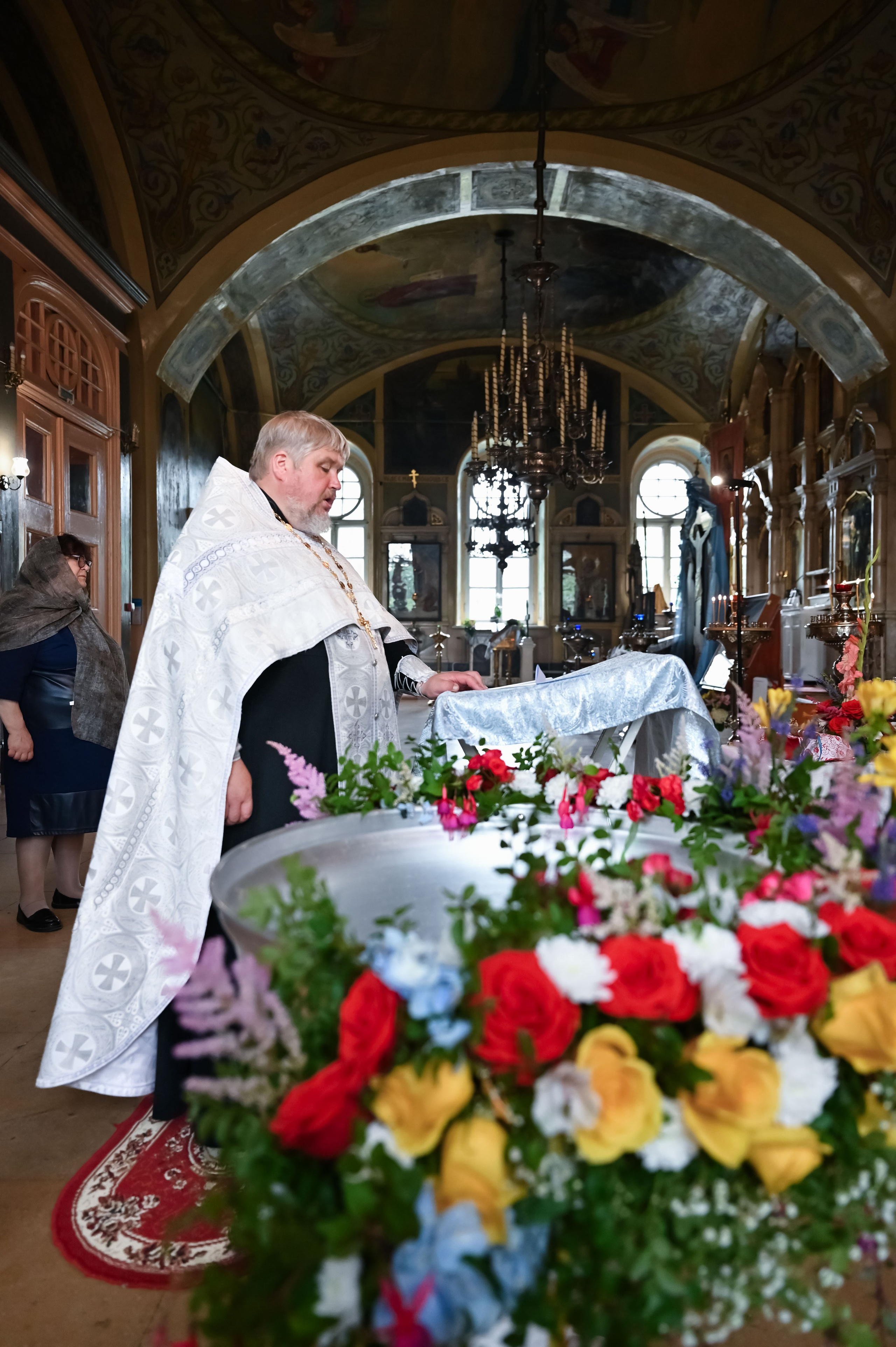Крещение Владимира, Полины Вероники. Семейный фотограф в г. Воскресенск Наталия Молева