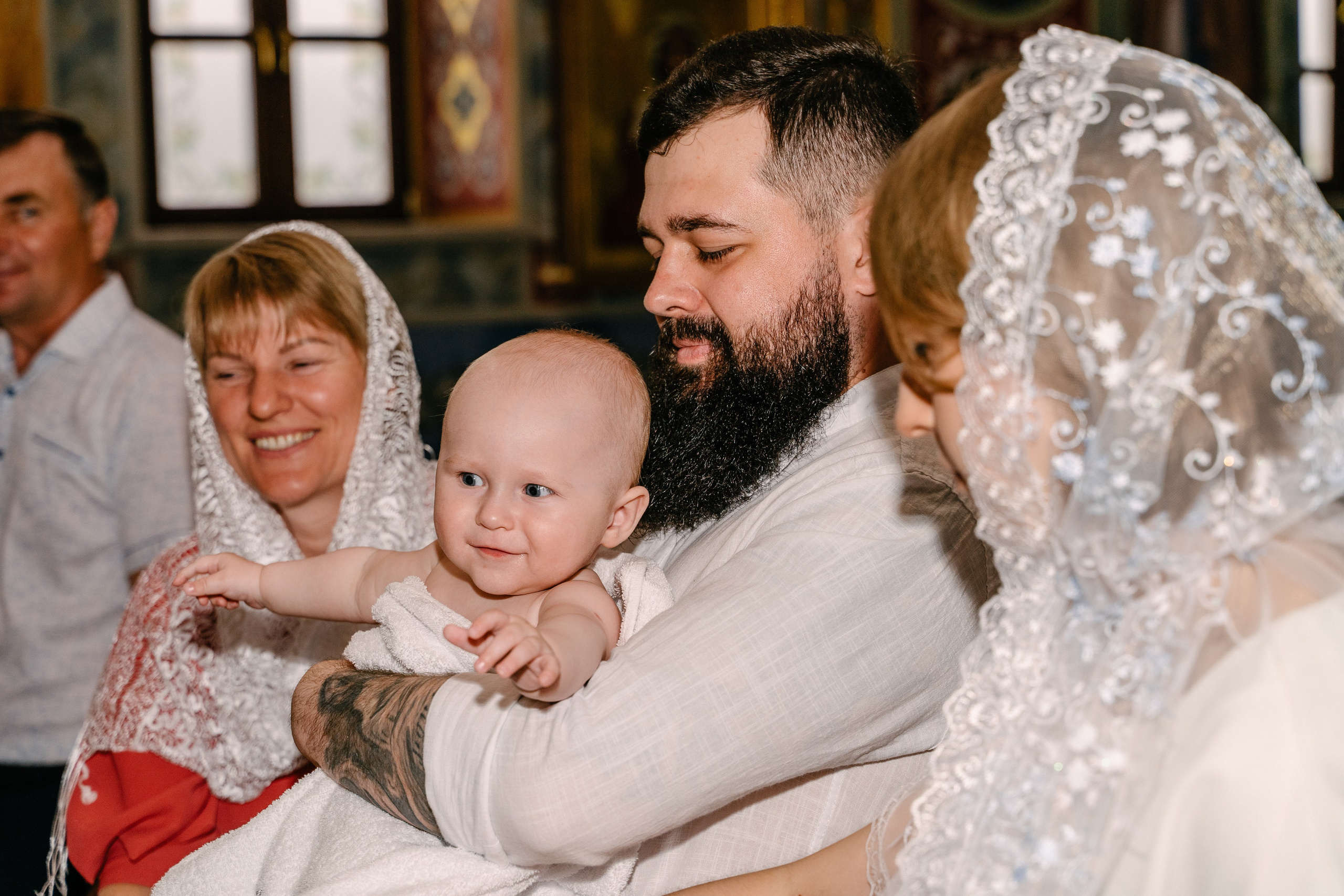 Крещение Федора. Свадебный фотограф Юлия Копылова