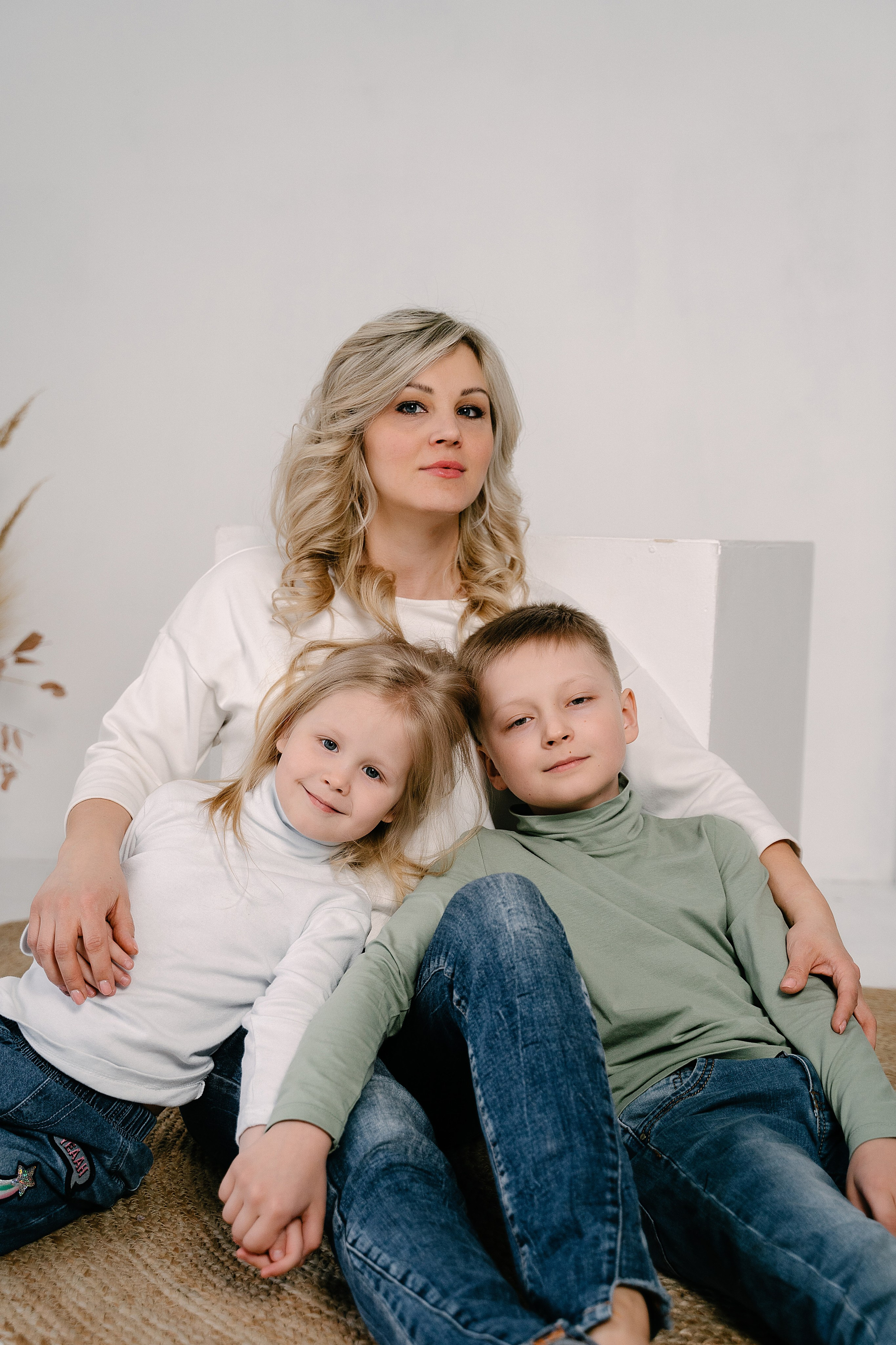 Оксана и дети. Свадебный фотограф Юлия Копылова