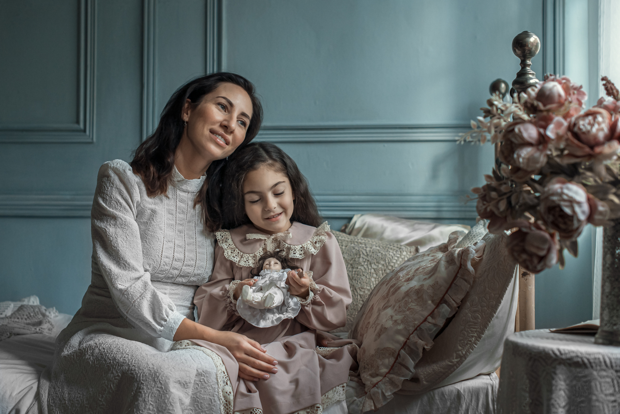 Студийные съёмки, портфолио. Фотограф на крещение и венчание, семейный фотограф в Санкт-Петербурге