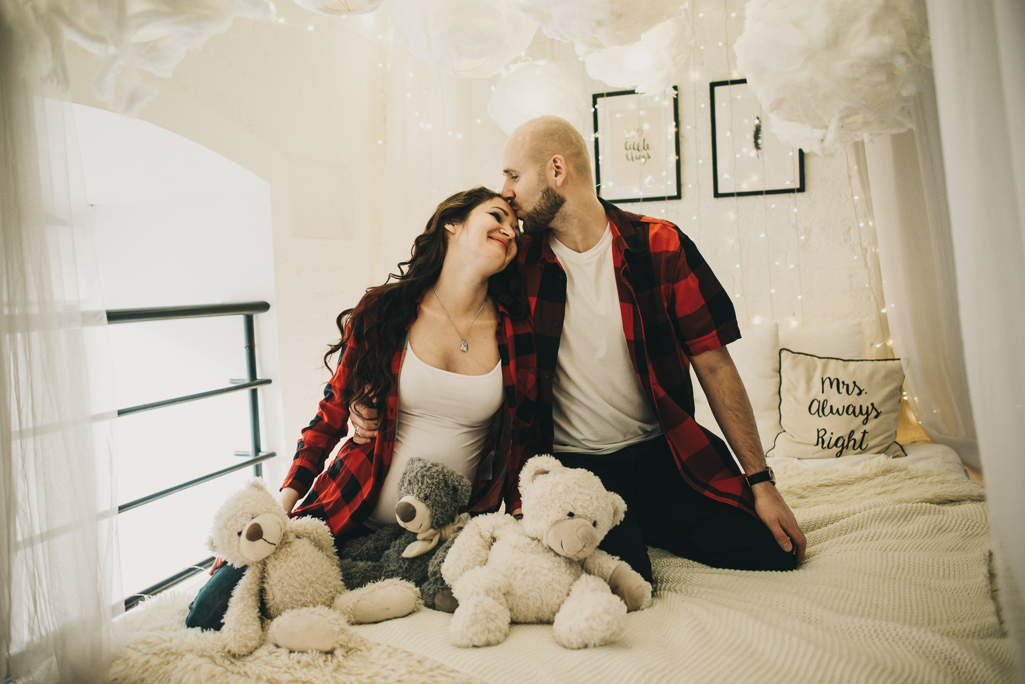 Скоро трое. Фотограф в Москве новорожденные свадьбы семьи Дарья Ларионова