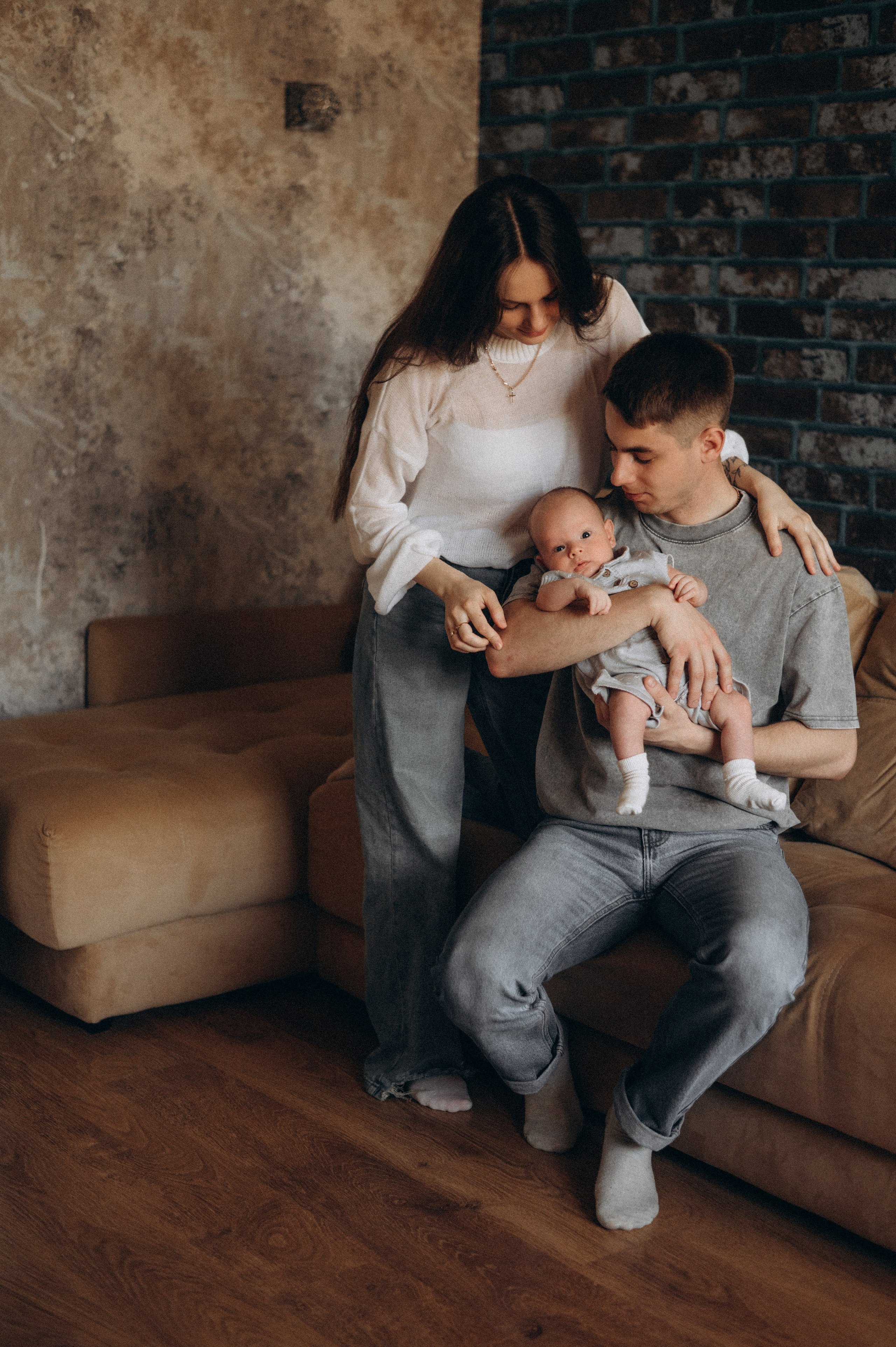 Семья Кутеповых (домашняя). Фотограф в Иркутске