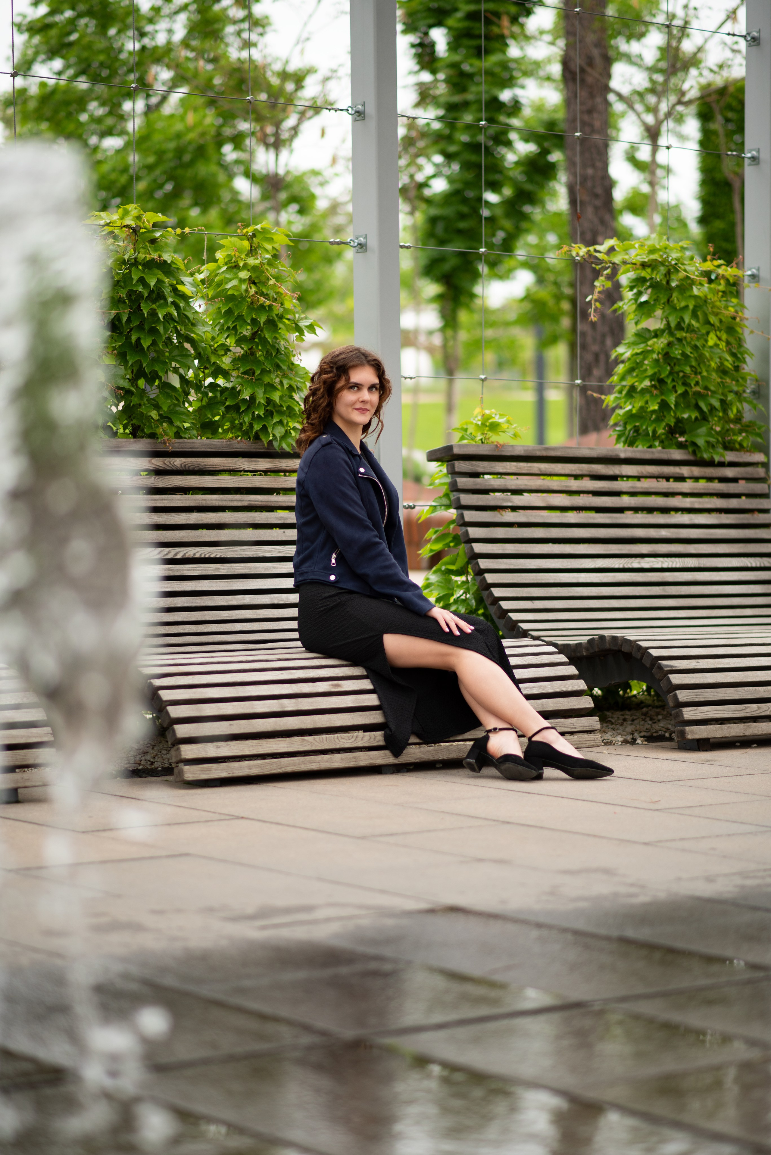 Евгения в парке «Галицкого». Фотограф в Краснодаре Анна Карелина