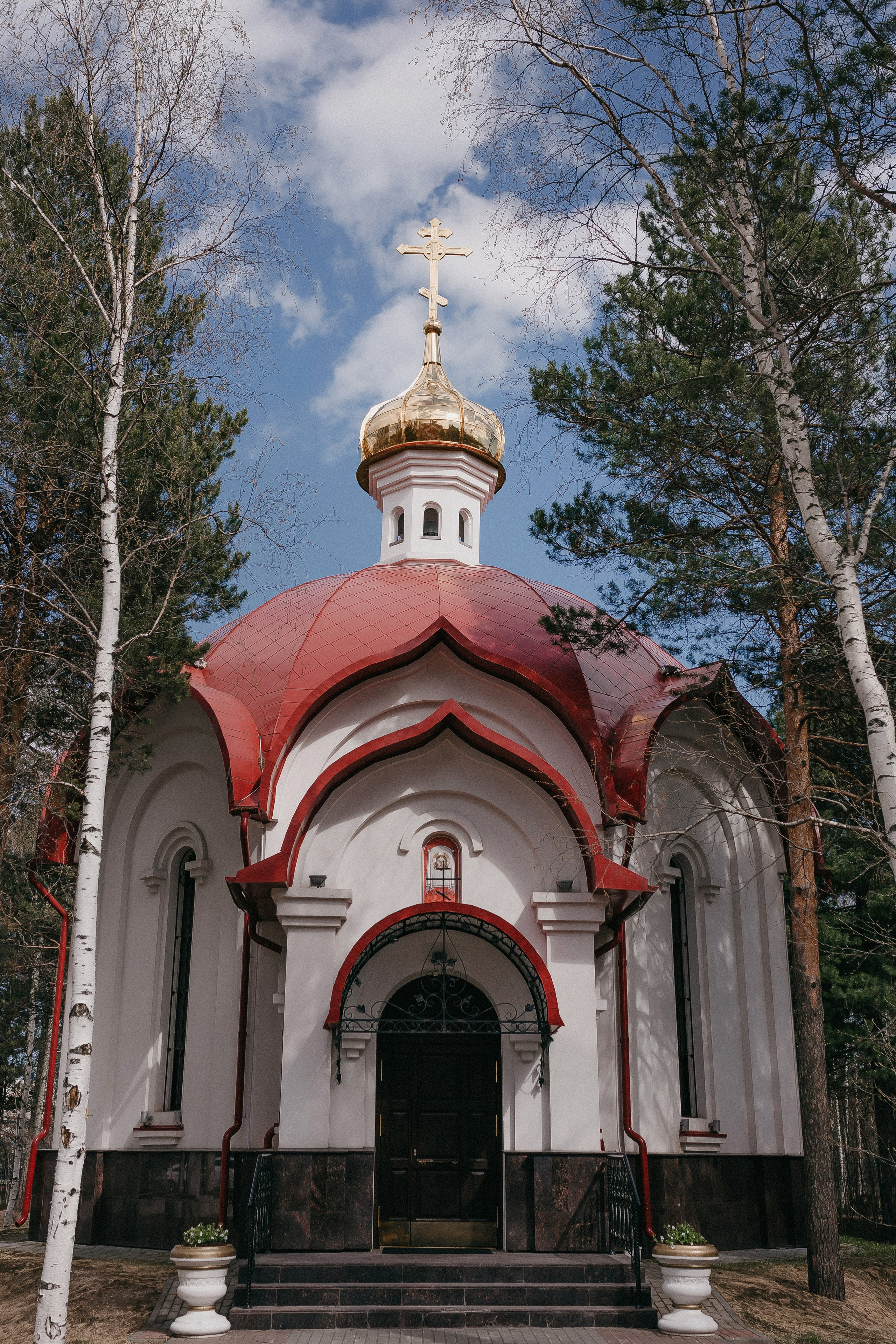 Крещение Артёма и Валерии. Храм Георгия Победоносца. Семейный фотограф в Сургуте