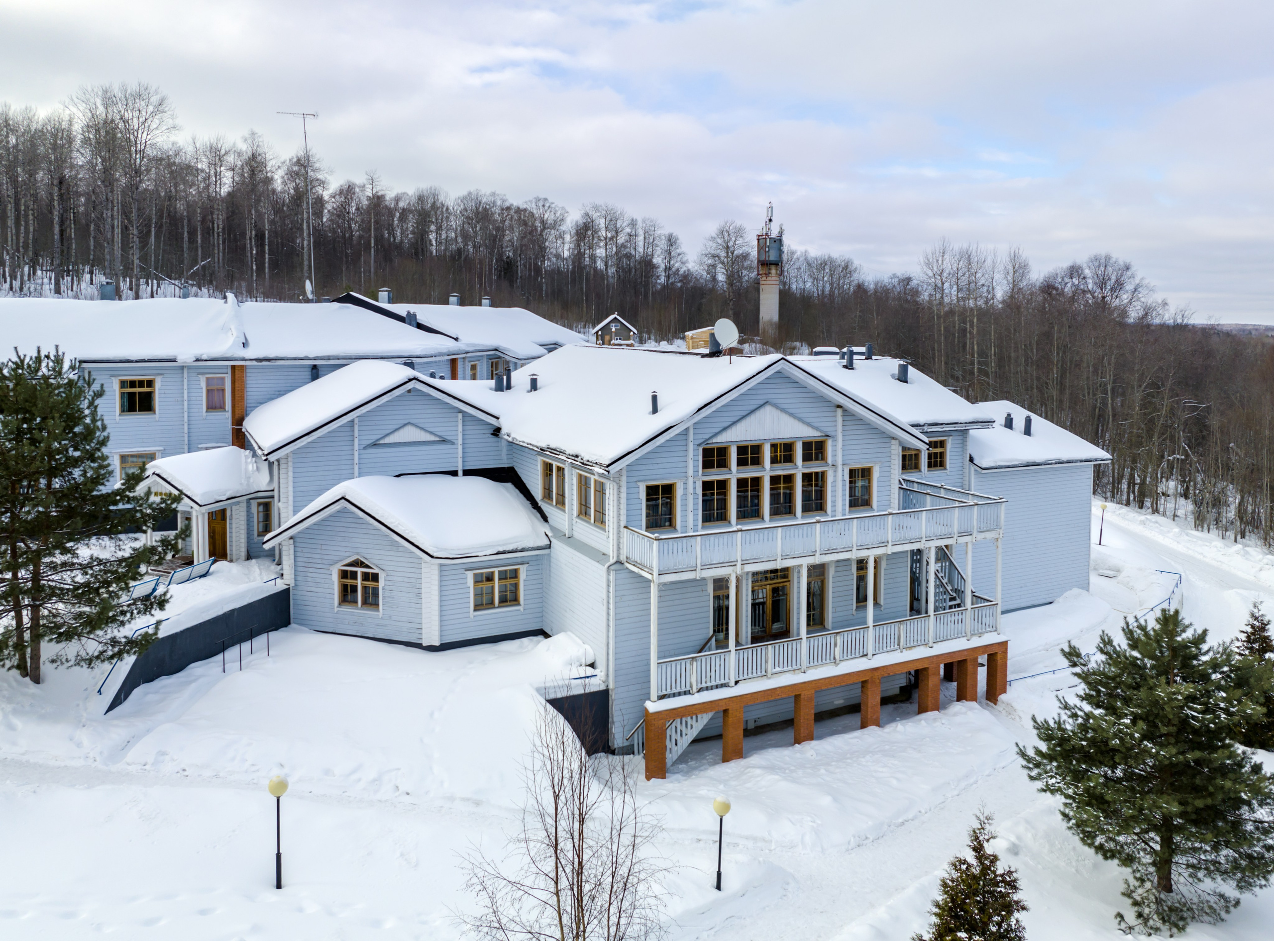 Курорт Марциальные воды. Аэросъемка. Фото и Видео в Карелии. Алексей Фрилунд