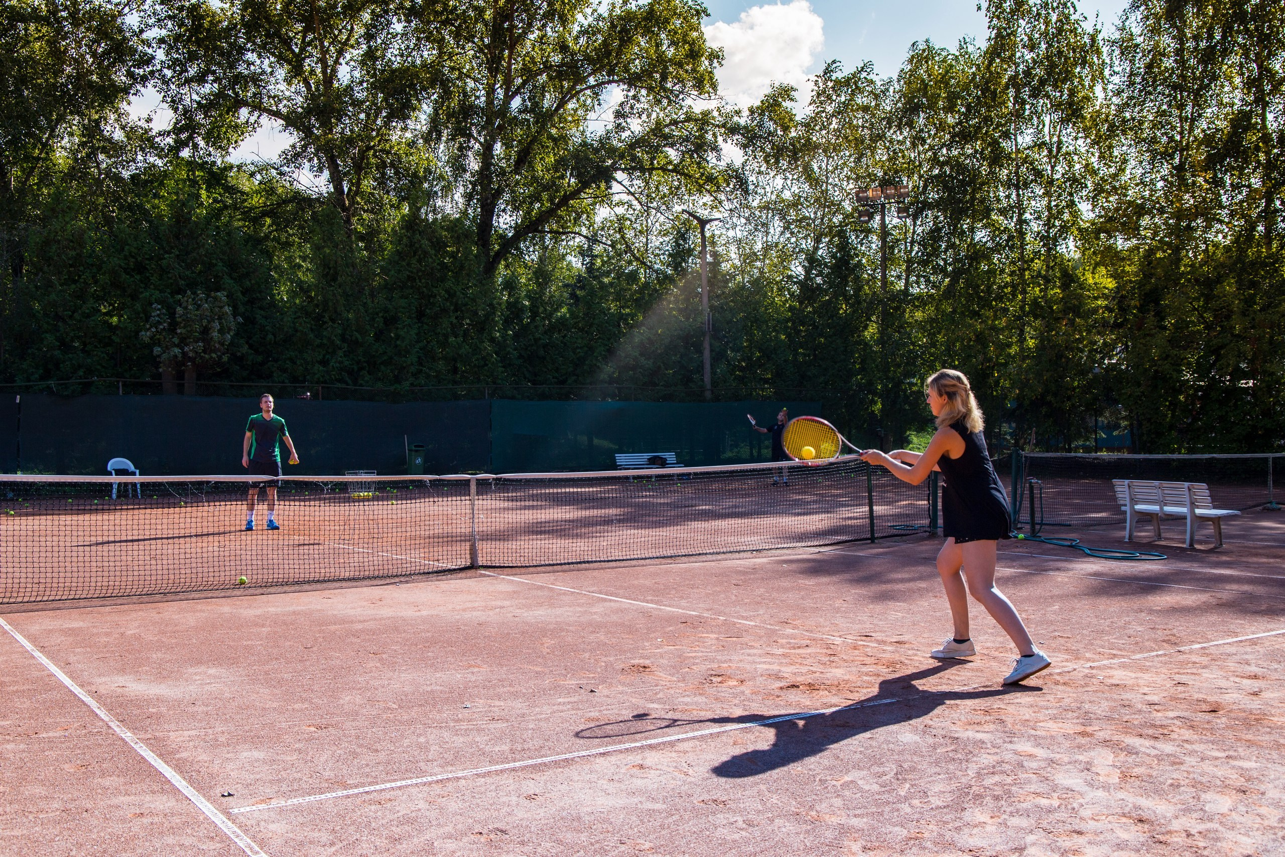 Мастер-класс по теннису | 21.08.2016. Галерея Фантим