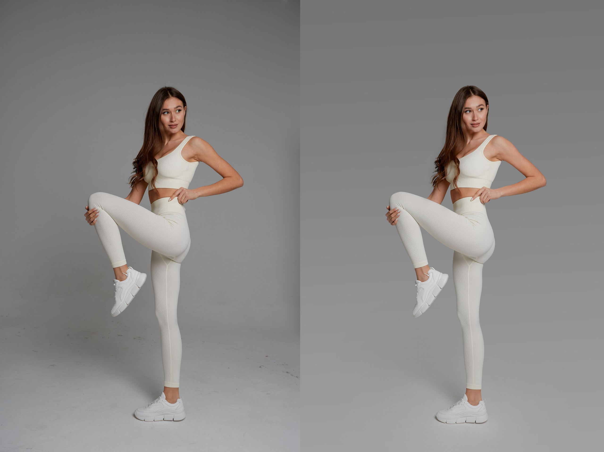 Ретушь портретов для рекламы спортивной одежды — динамика и стиль! | Студия SVITHART