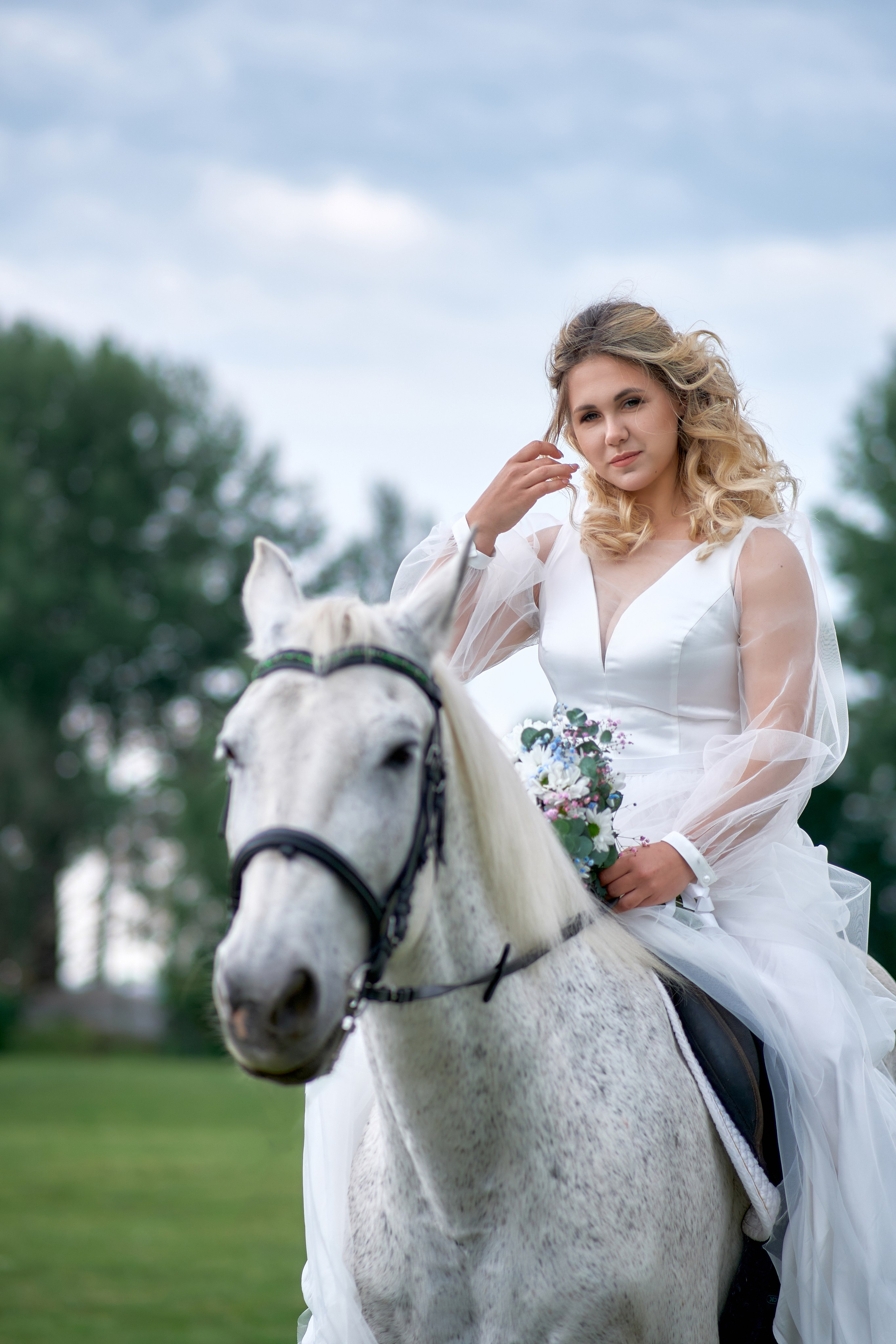 С лошадьми. Семейный и портретный фотограф в Новомосковске и Узловой Михеева Татьяна