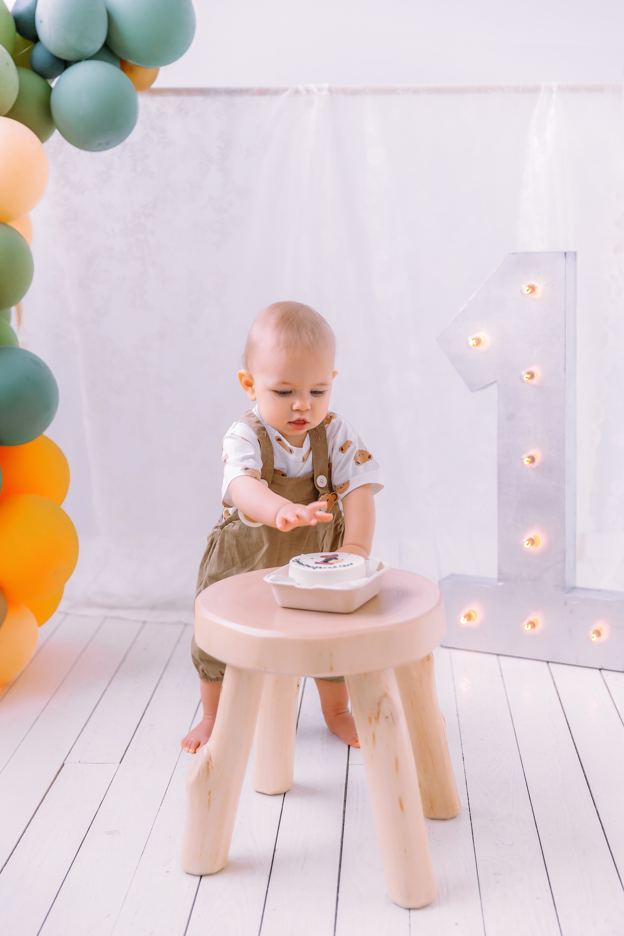 Фотосессия на первый годик. Семейный и детский фотограф в Мурманске Карина Березина