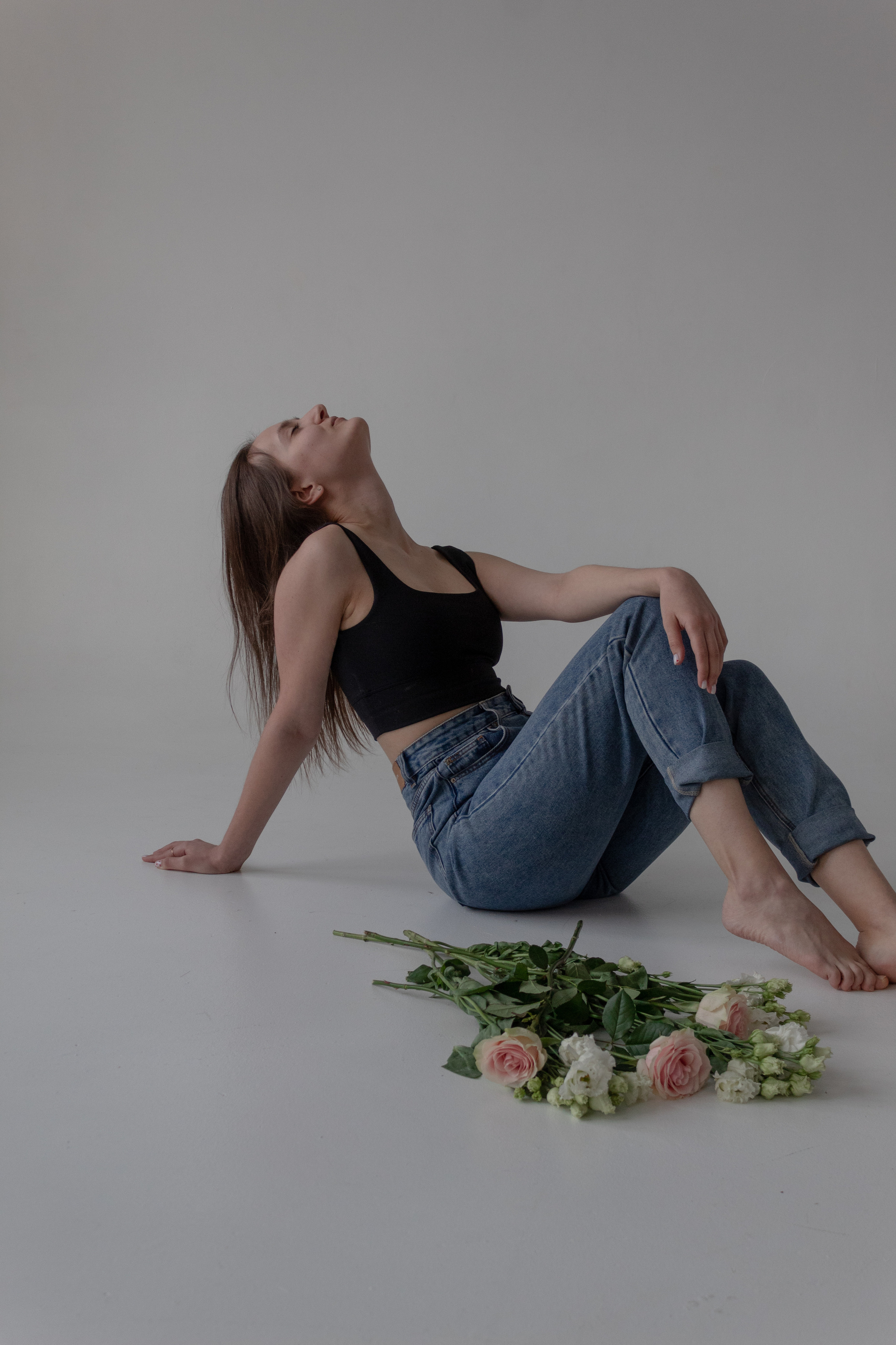 На циклораме. Фотограф Красноярск Капранова Софья