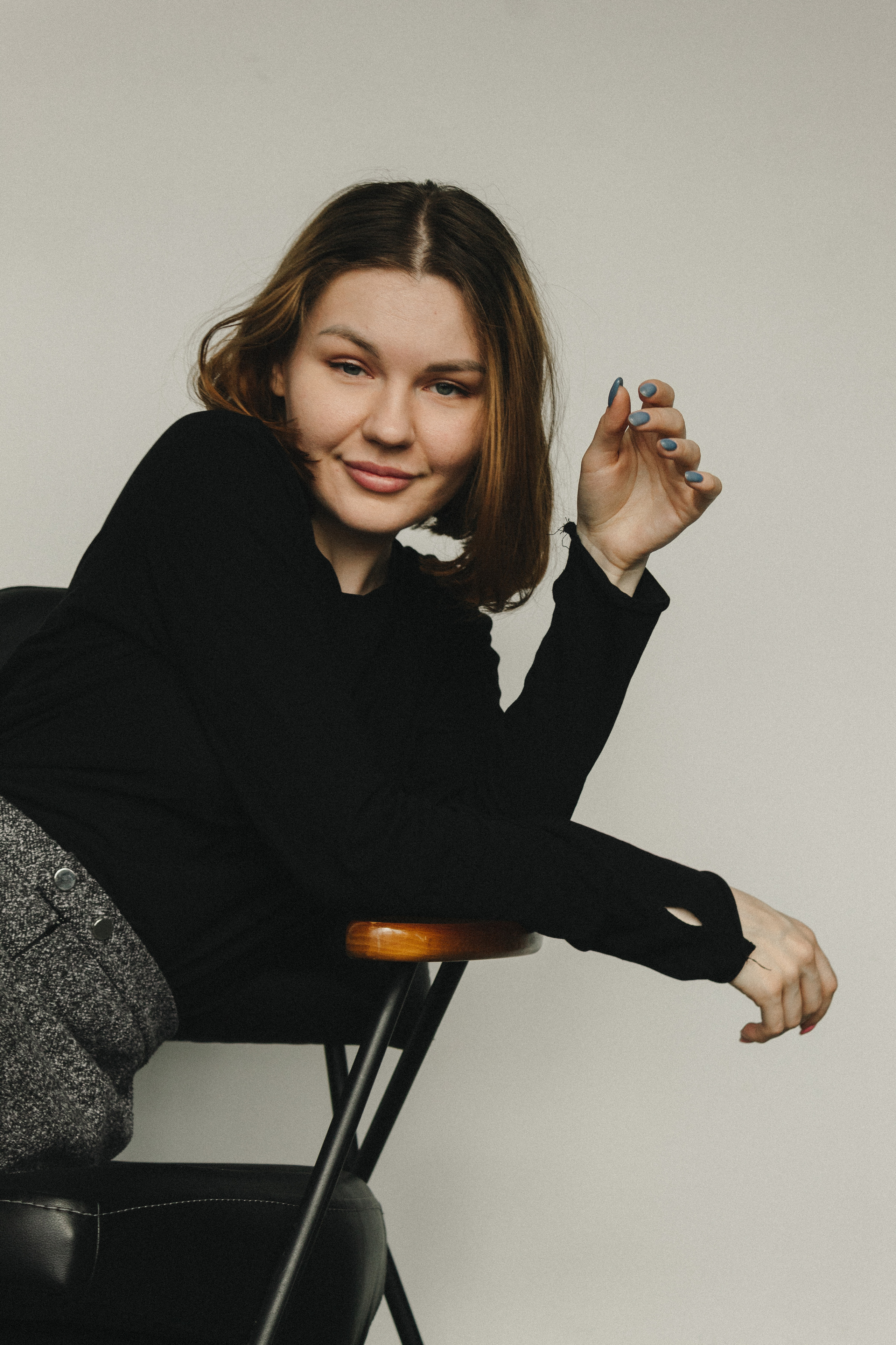 В студии. Фотограф Красноярск Капранова Софья